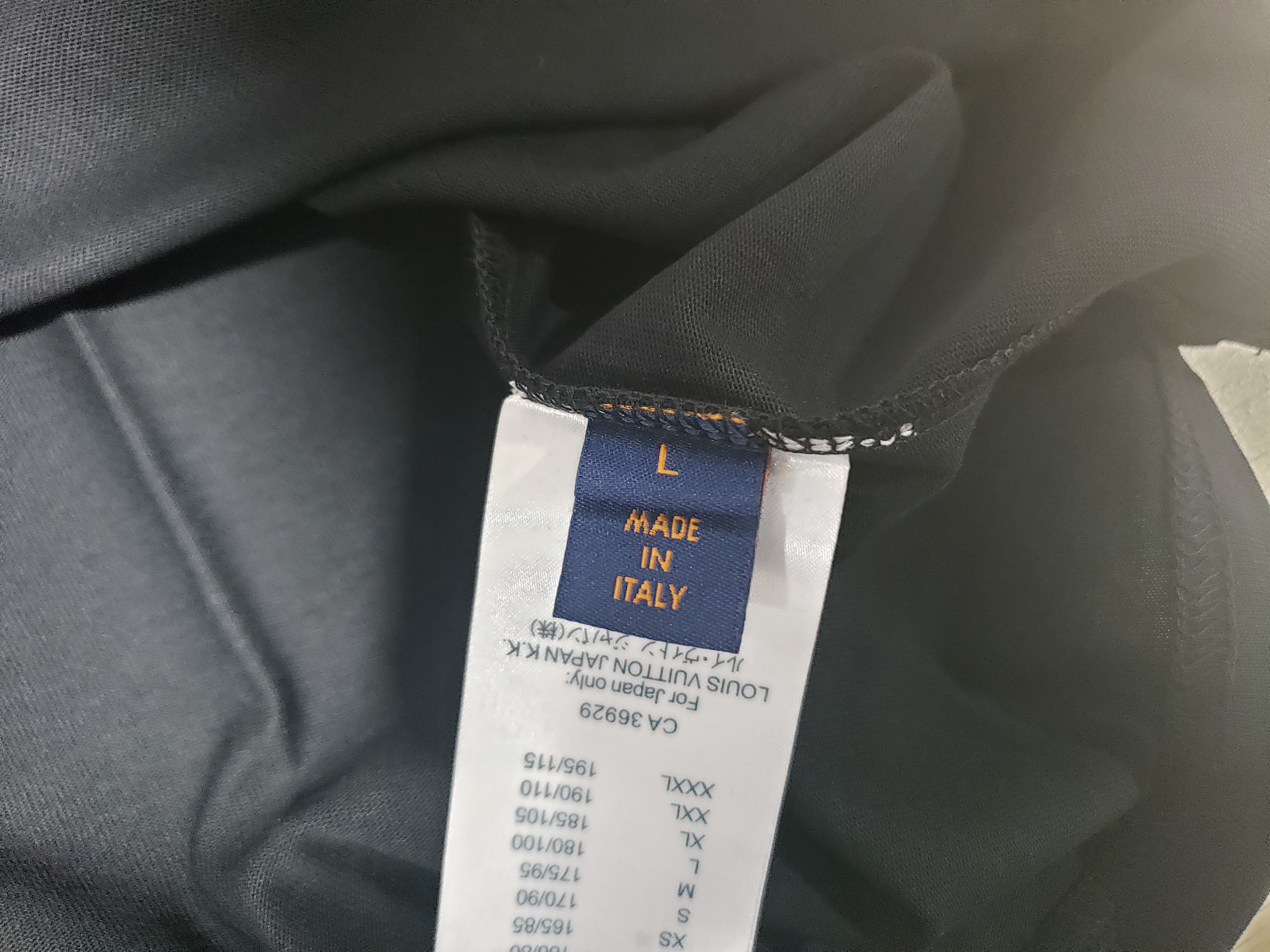 Bstsneaker-Louis Vuitton Embossed T-shirt Black 120