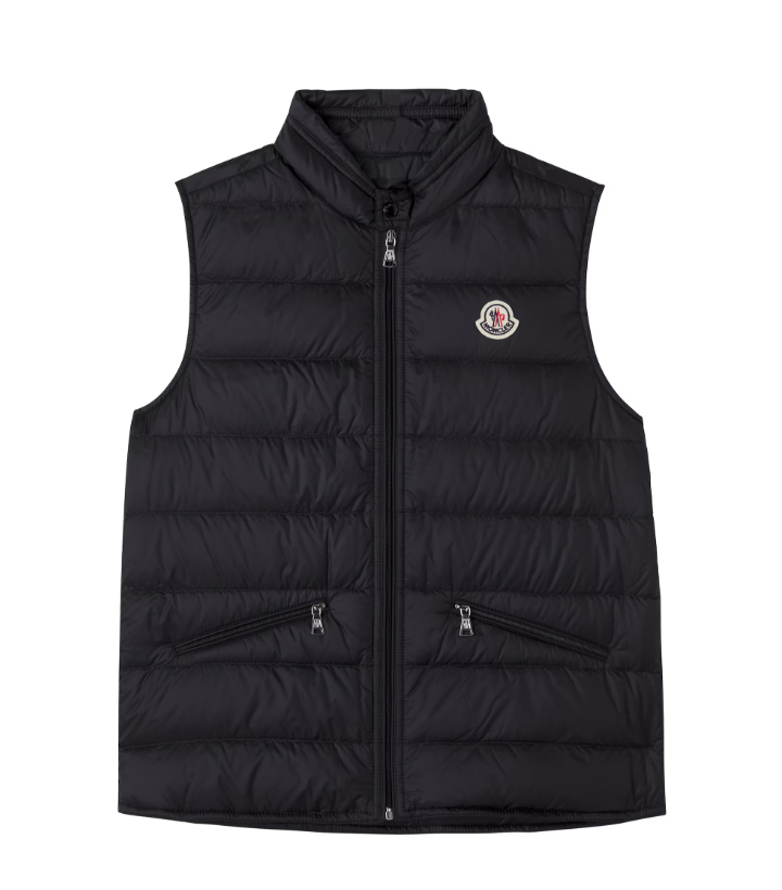 Bstsneaker-Moncler Enfant Gui Black Down Vest (Matte Finish) 340