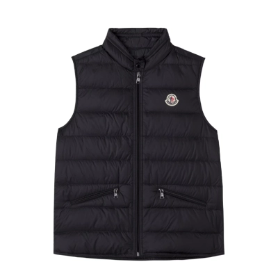 Bstsneaker-Moncler Enfant Gui Black Down Vest (Matte Finish) 340 01