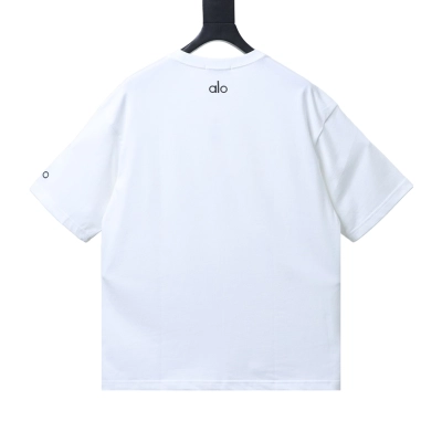 Bstsneaker-Alo Yoga Short-Sleeved T-Shirt White 150 02