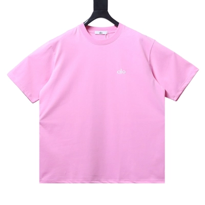 Bstsneaker-Alo Yoga Short-Sleeved T-Shirt Pink 150 02
