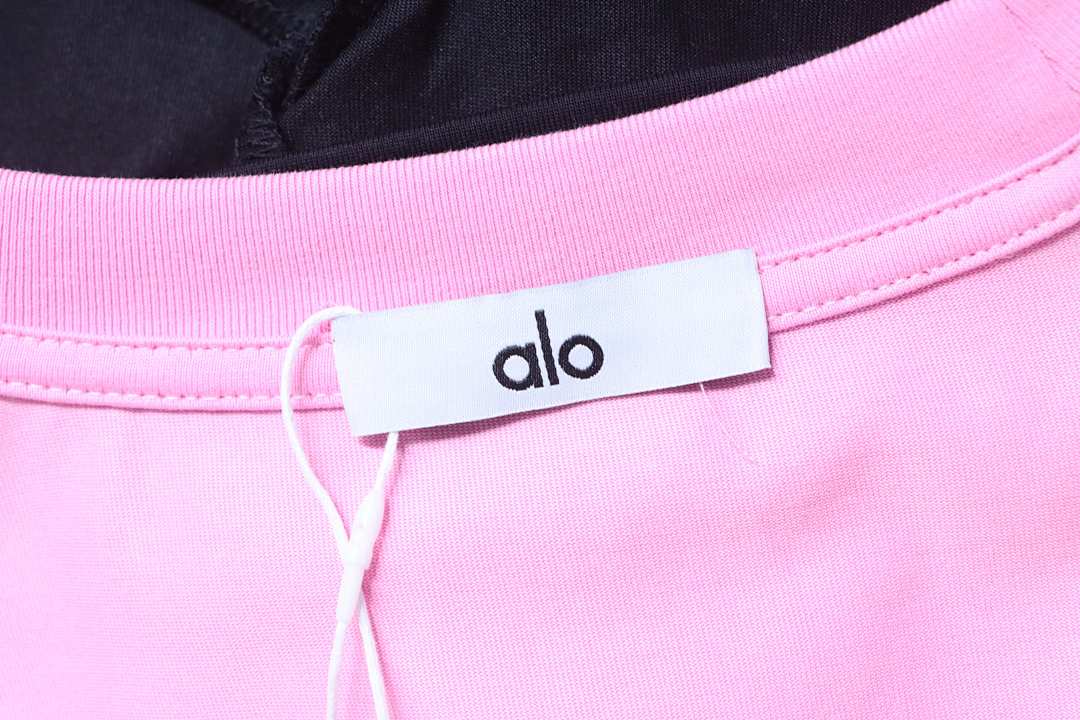 Bstsneaker-Alo Yoga Short-Sleeved T-Shirt Pink 150