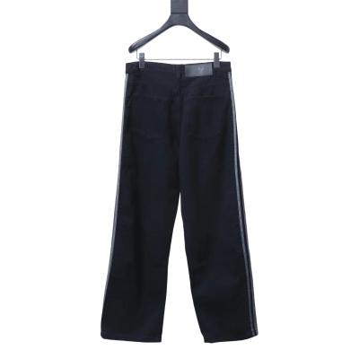 Bstsneaker-Adidas adicolor denim firebird pants black 210 02