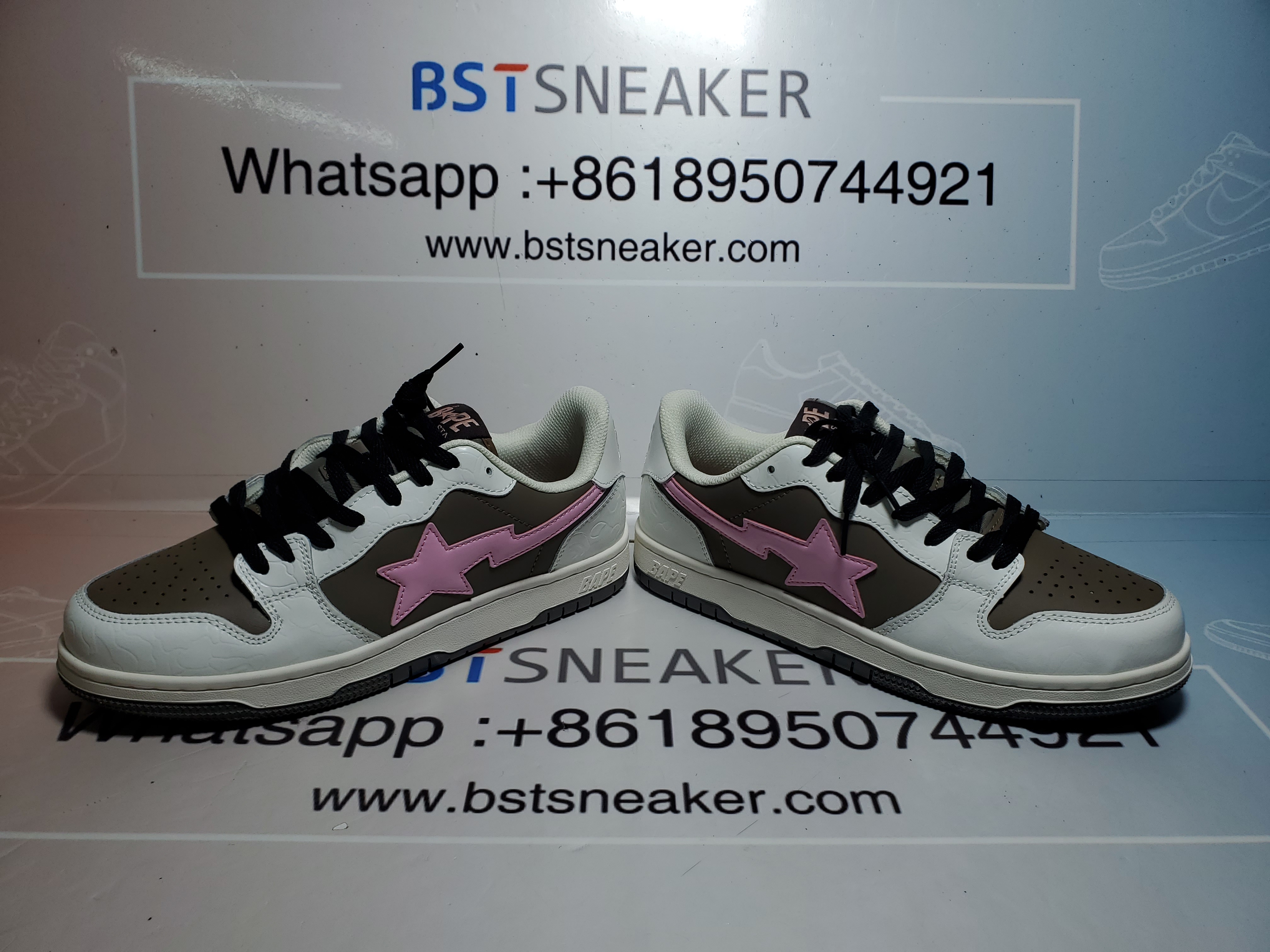 Bstsneaker-Bapesta Bape Sk8 Sta Low 1G70-109-0012