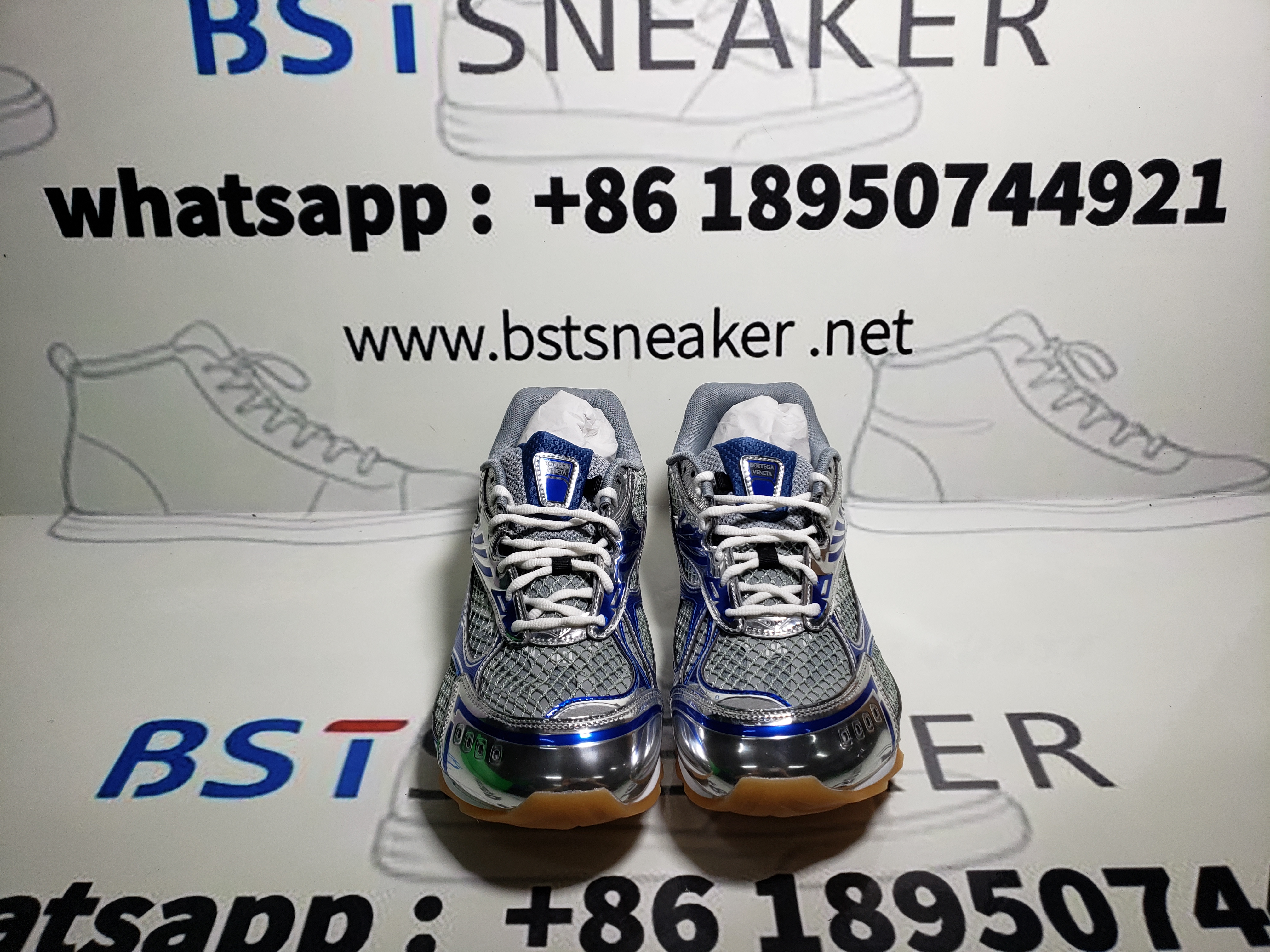Bstsneaker-Bottega Veneta Orbit Blue