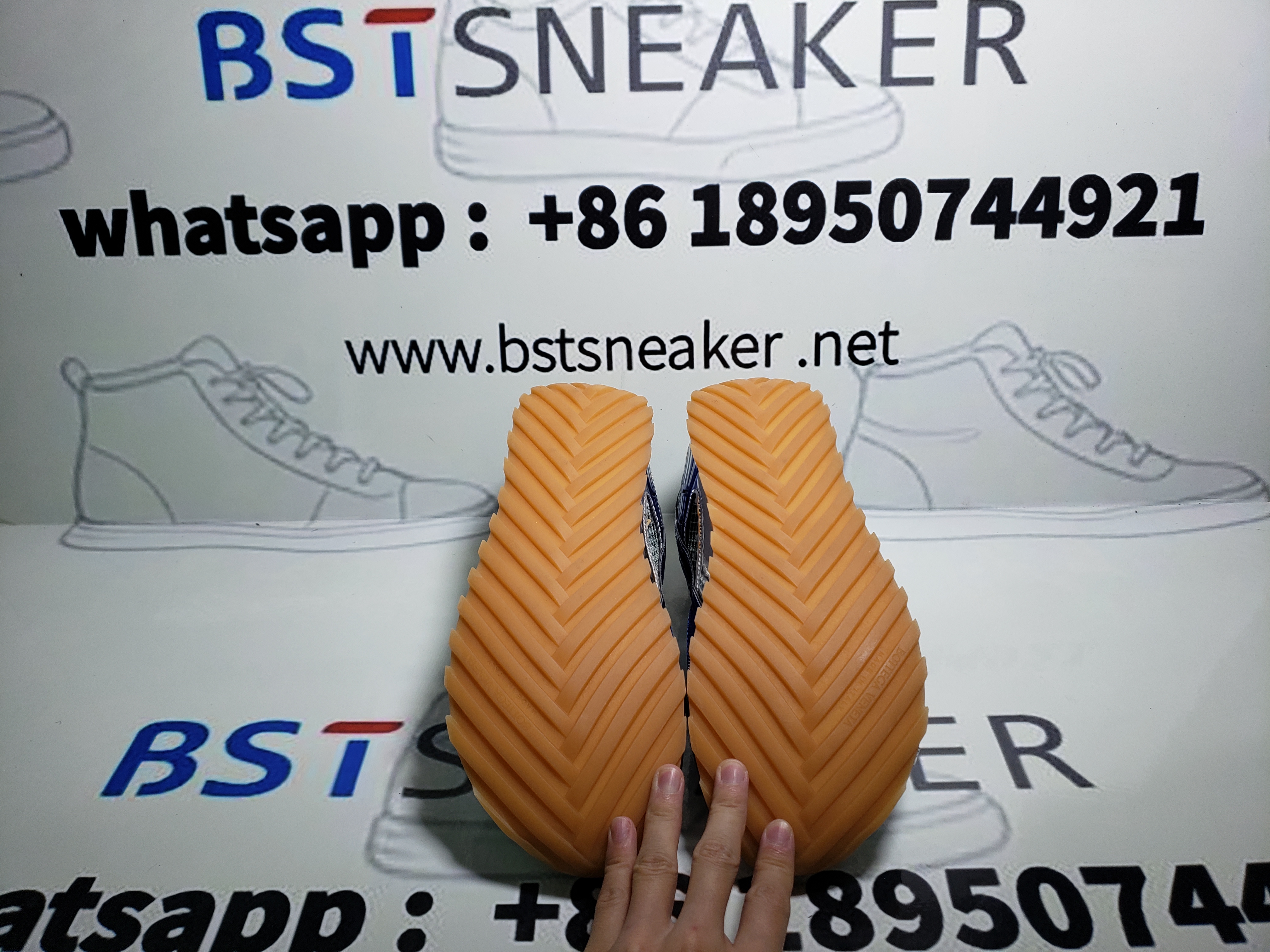 Bstsneaker-Bottega Veneta Orbit Blue