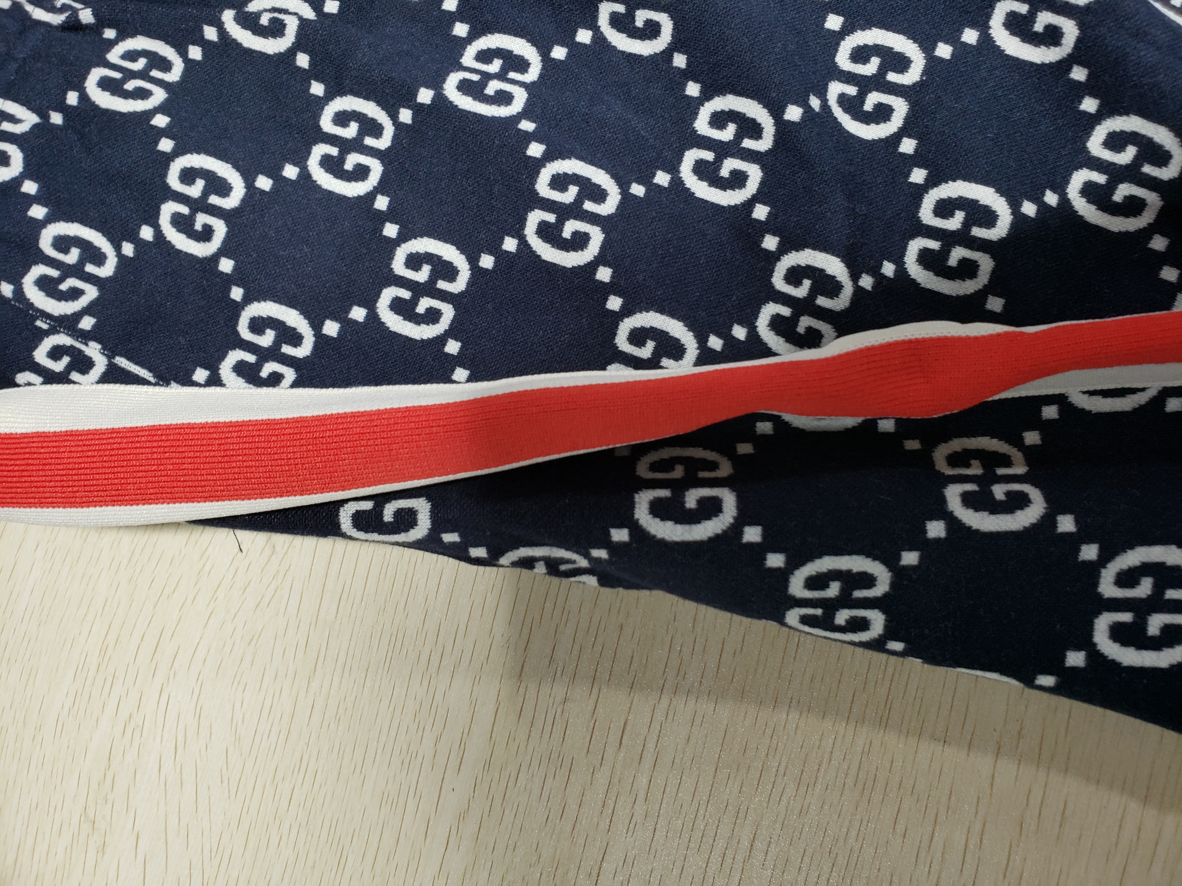Bstsneaker-Gucci Blue Side Contrast Striped Shorts 150
