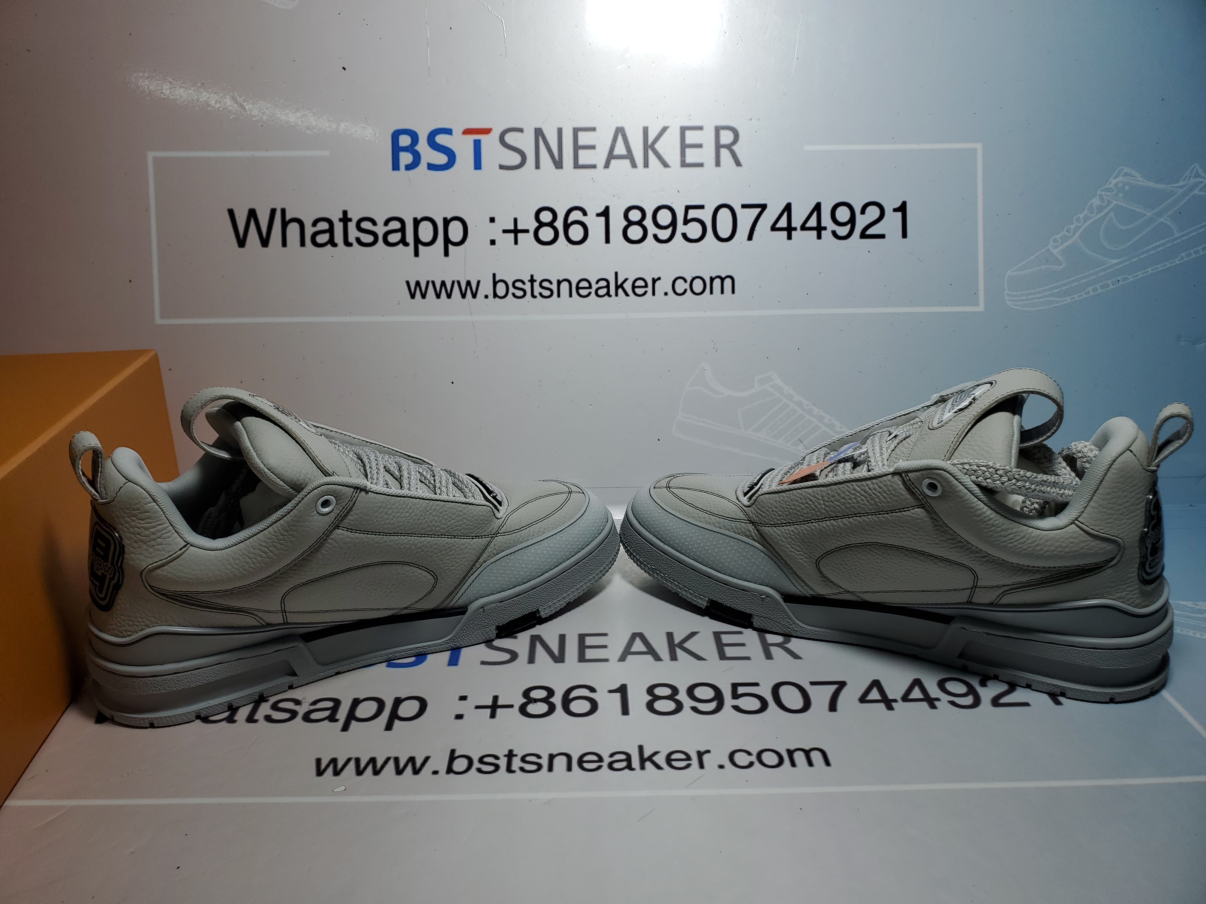 Bstsneaker-Louis Vuitton LV Skate Sneaker Grey 1ABZ5X