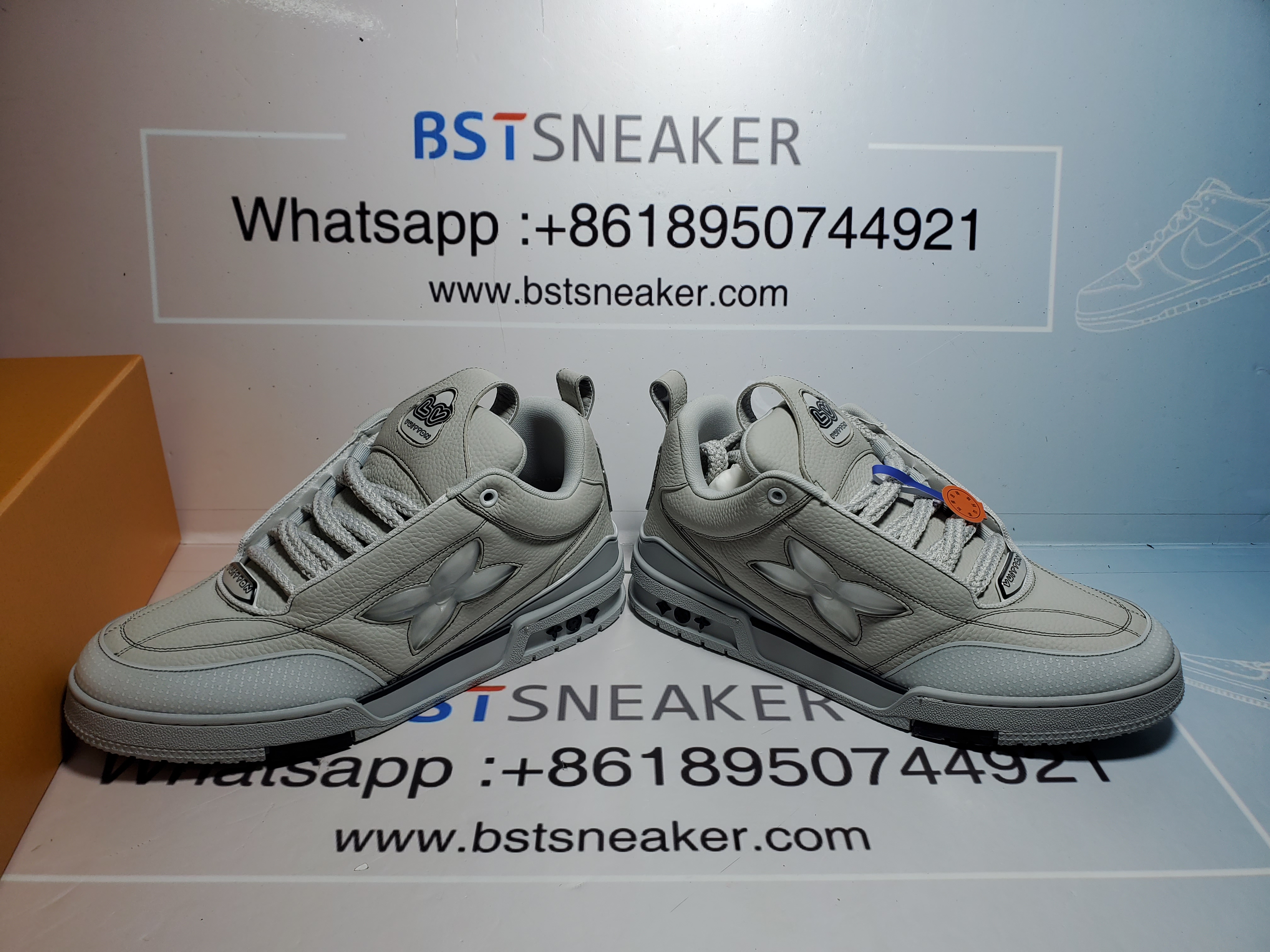 Bstsneaker-Louis Vuitton LV Skate Sneaker Grey 1ABZ5X