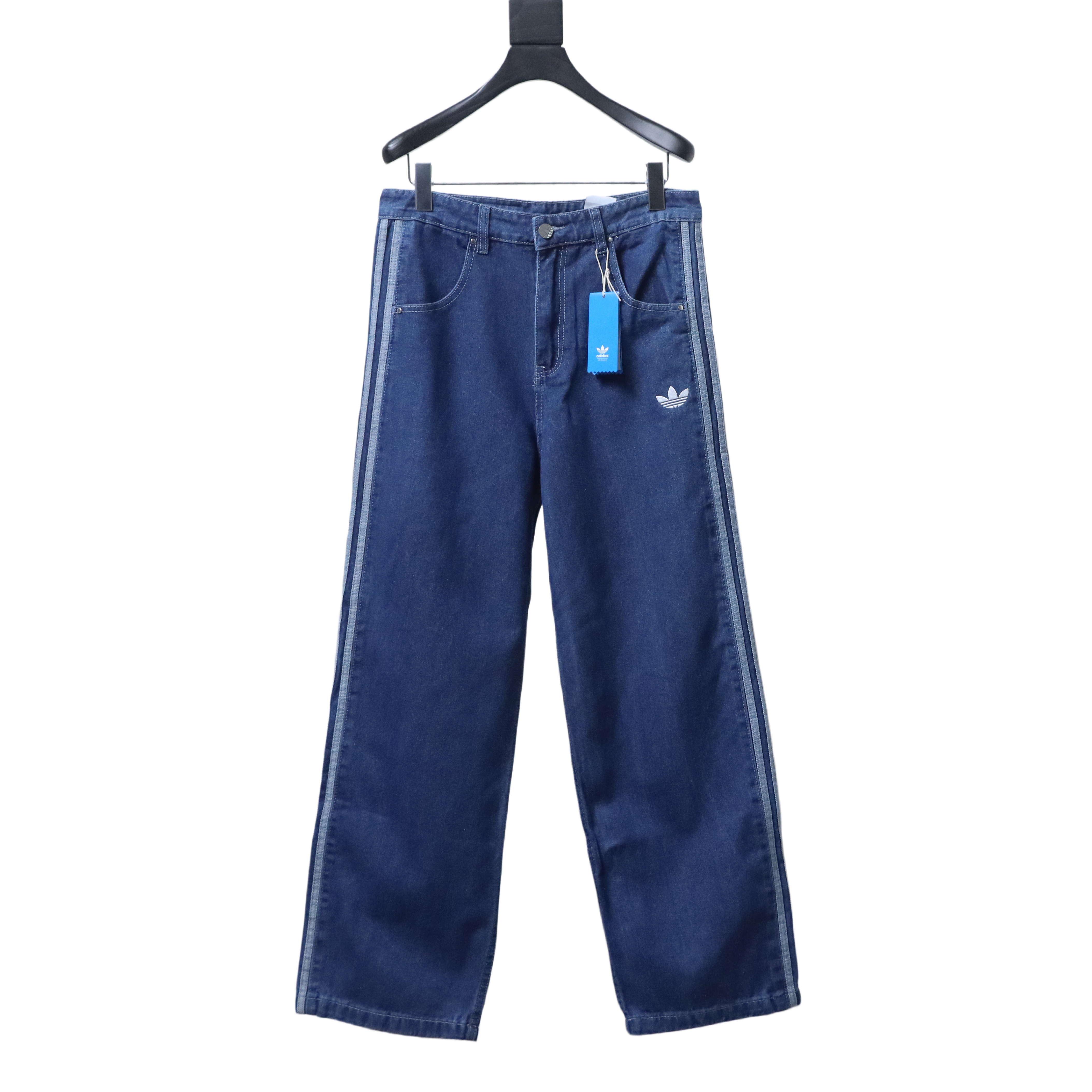 Bstsneaker-Adidas adicolor denim firebird pants blue 210
