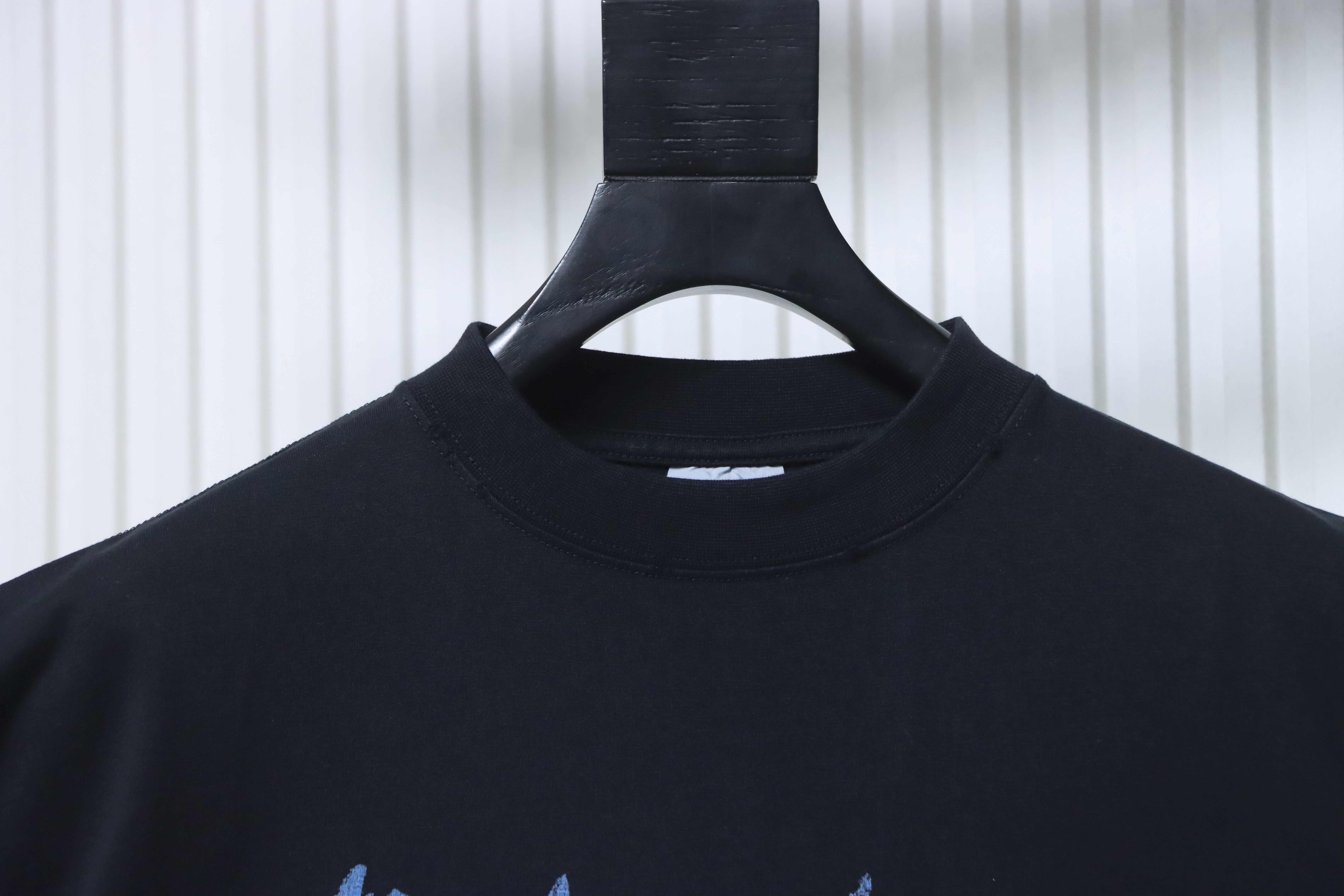 Bstsneaker-Balenciaga Men's Paris Thunderstorm Oversized T-shirt in Black 190