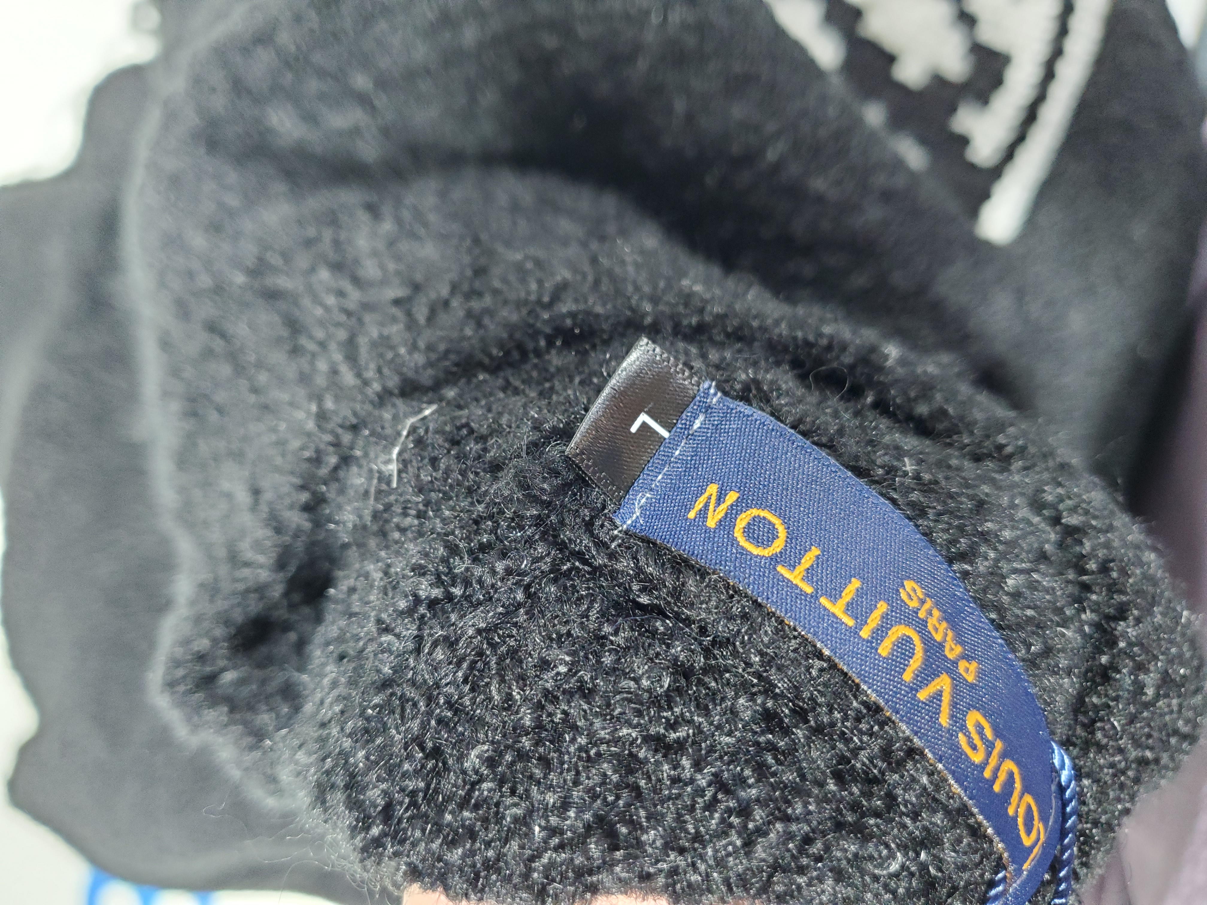Bstsneaker-Louis Vuitton LV Intarsia Crewneck Sweater Black