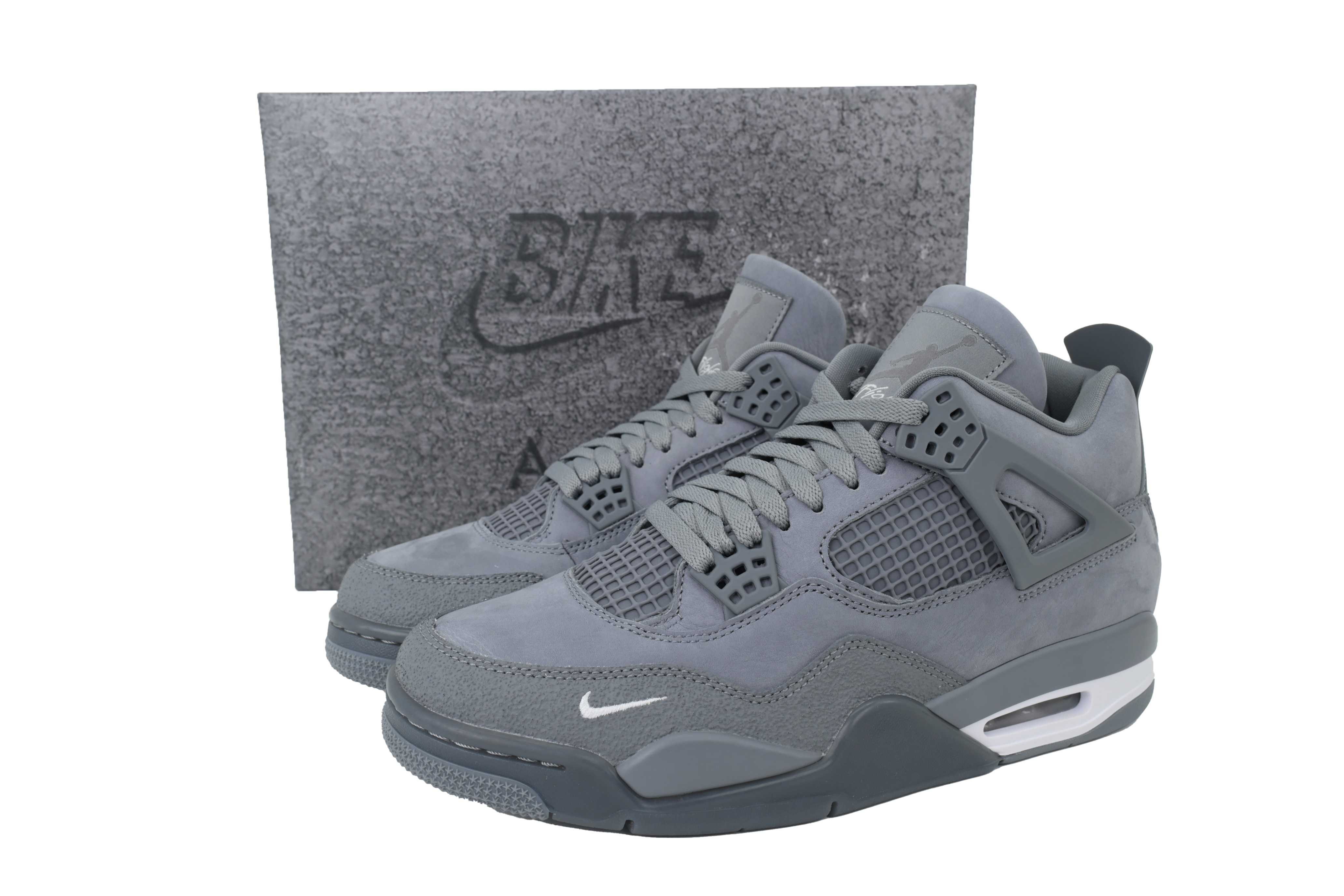 Bstsneaker-Air Jordan 4 X Nigel Sylvester Retro OG SP Gray Brick HF4340-003