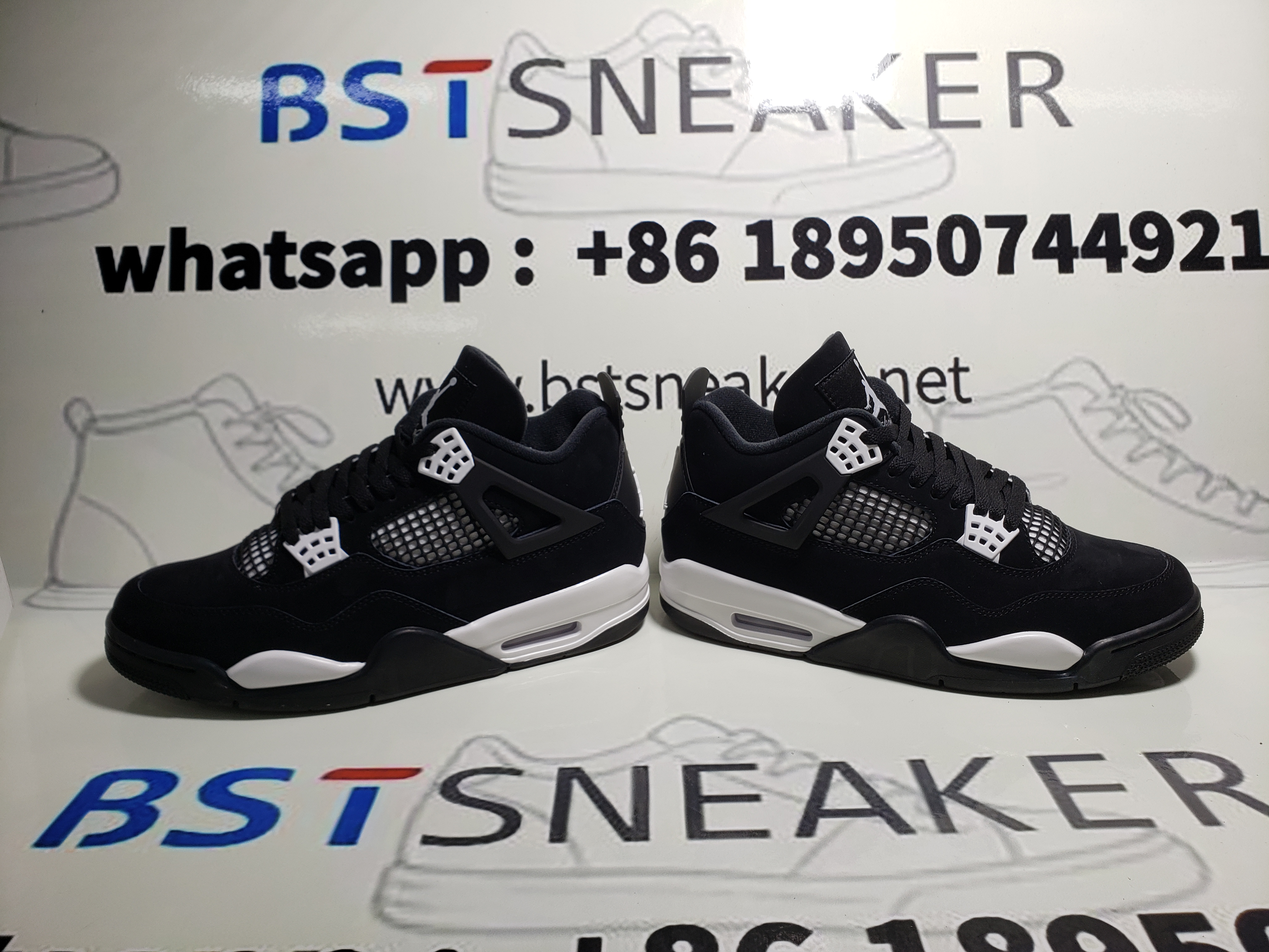 Bstsneaker-Air Jordan 4 White Thunder FQ8138-001