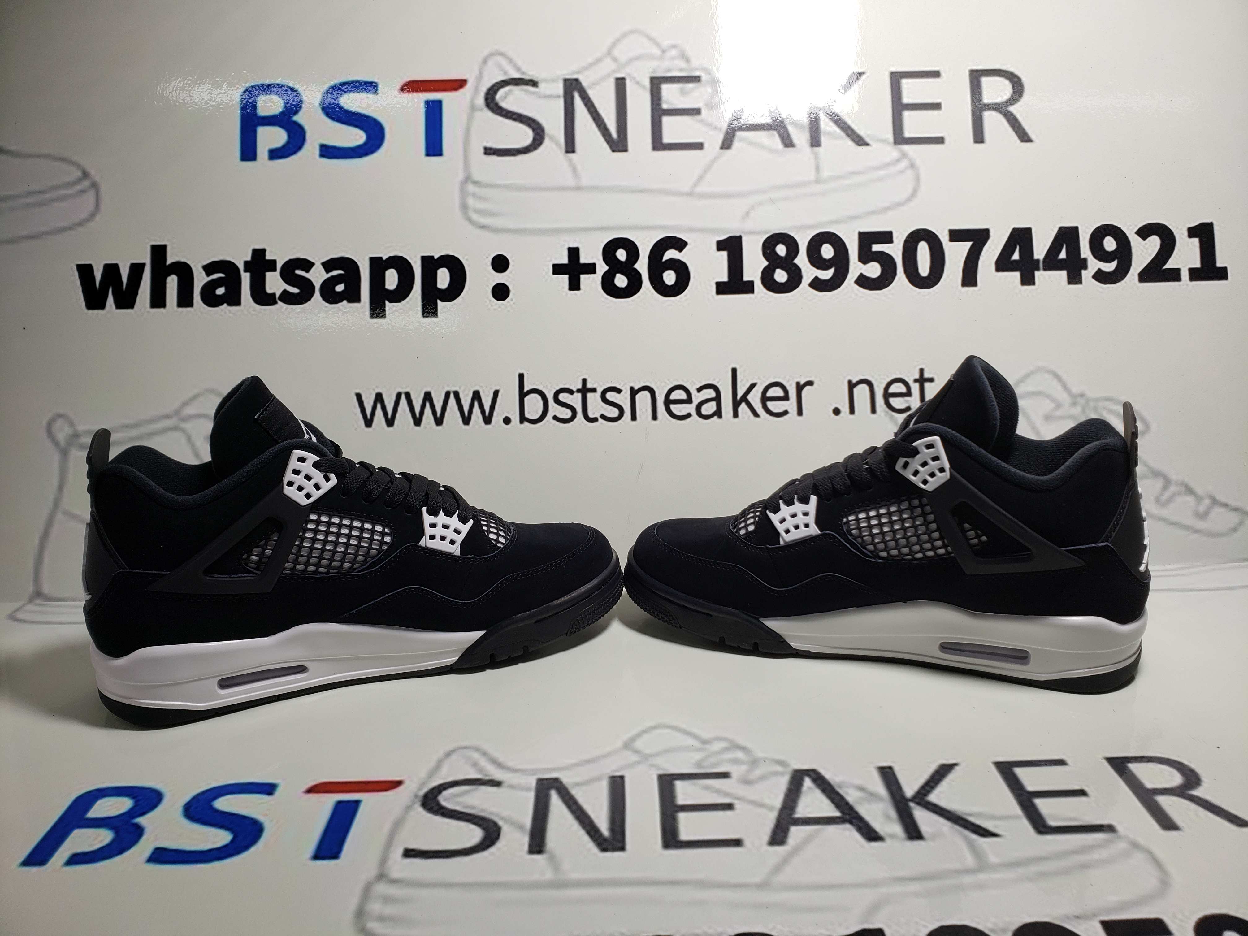 Bstsneaker-Air Jordan 4 White Thunder FQ8138-001