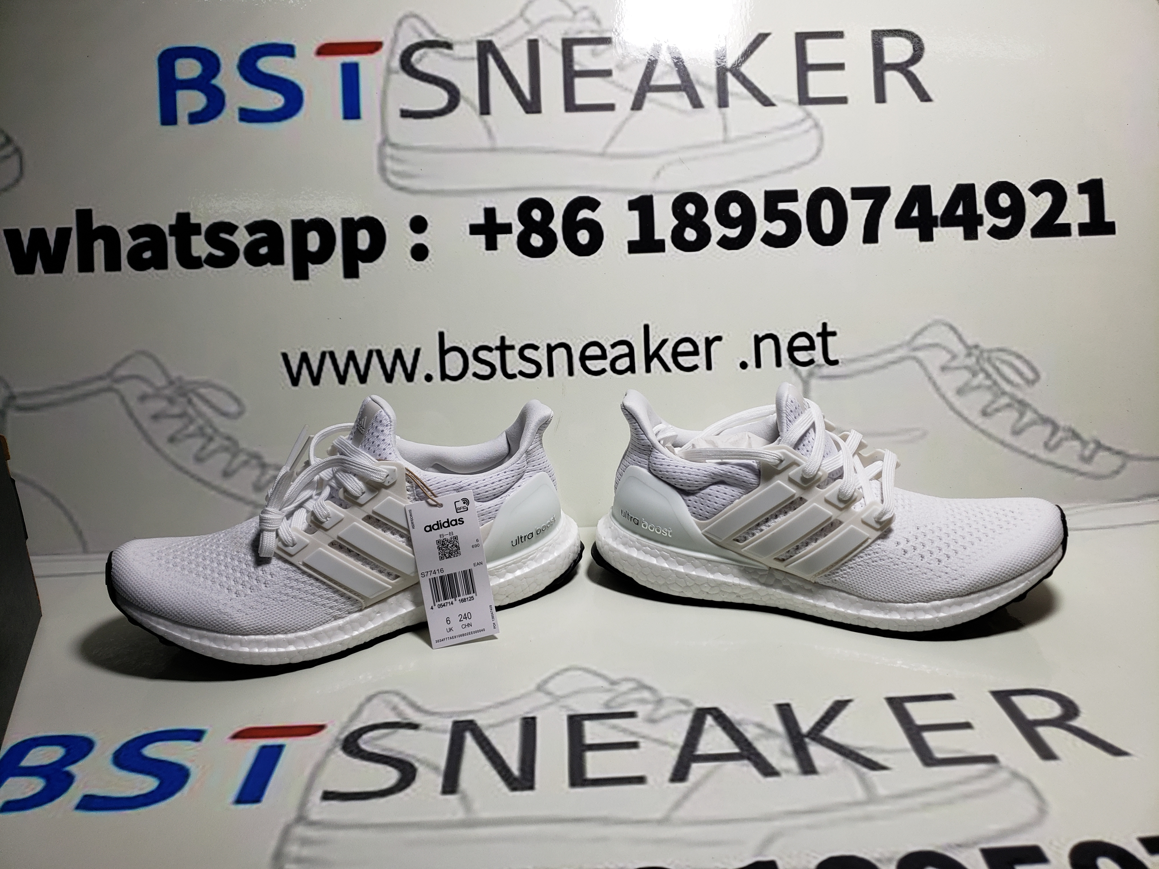 Bstsneaker-Adidas Ultra Boost 1.0 Core White S77416 