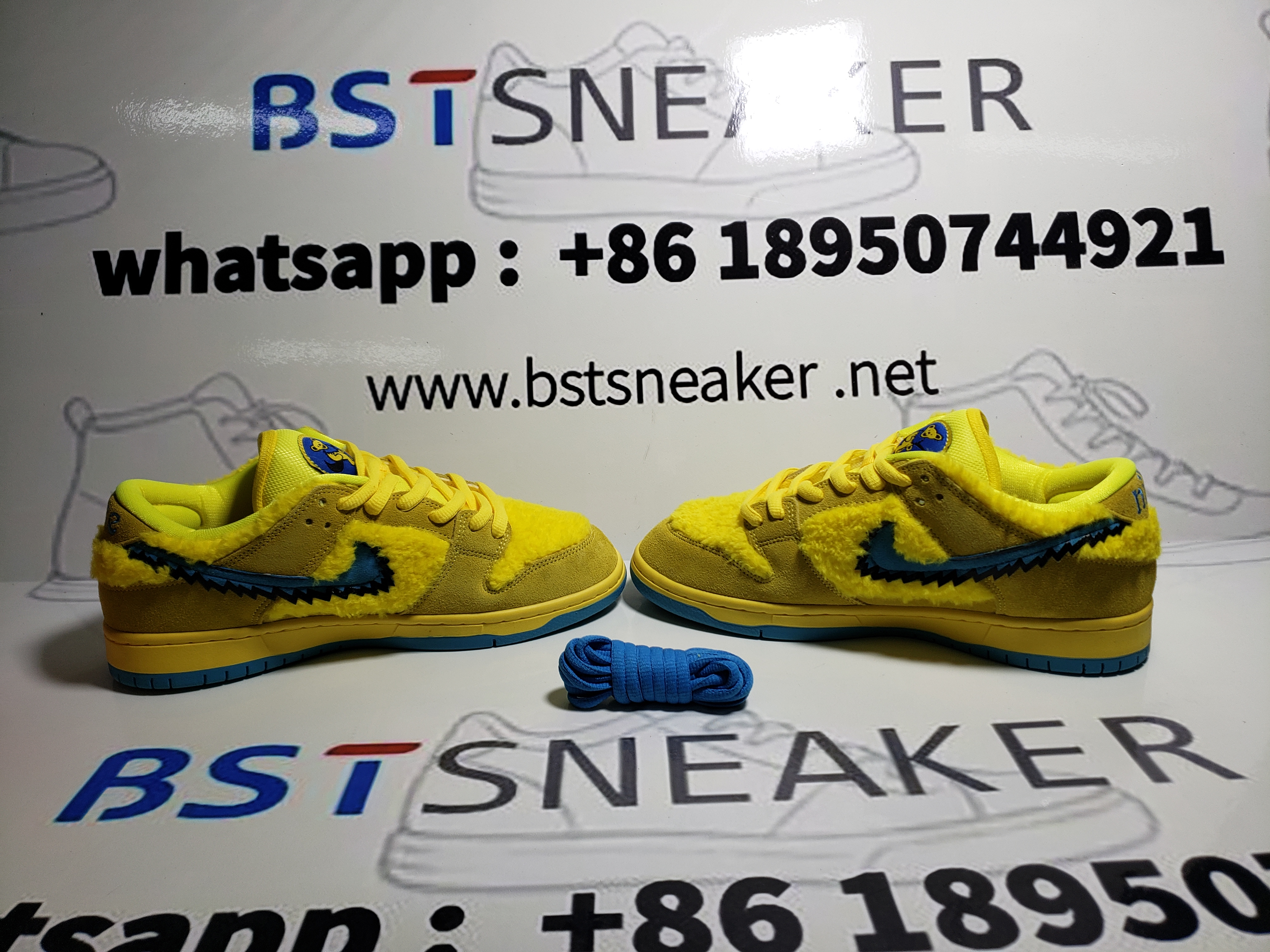 Bstsneaker-Nike SB Dunk Low Grateful Dead Bears Opti Yellow CJ5378-700 