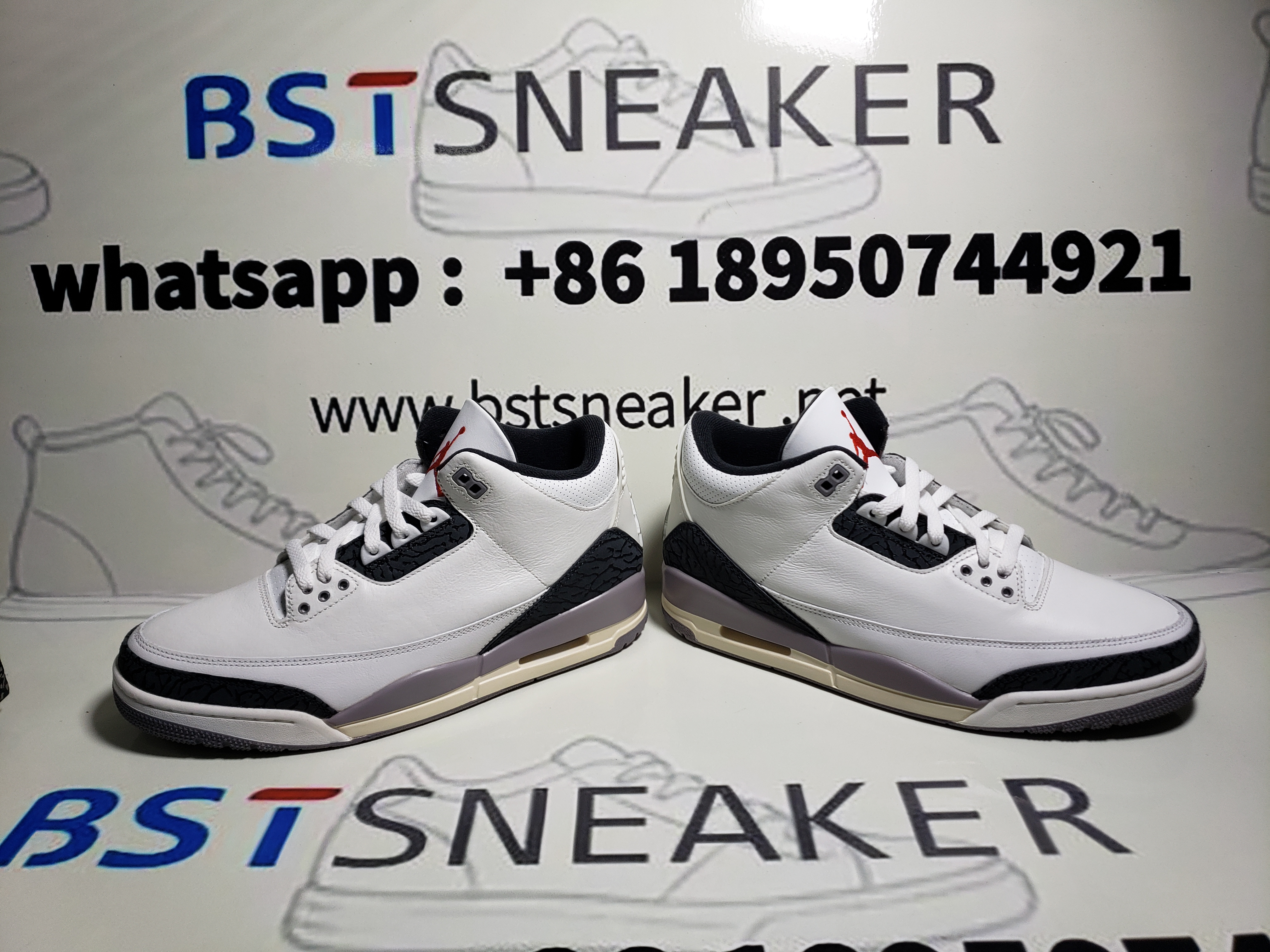 Bstsneaker-Air Jordan 3 Cement Grey CT8532-106 
