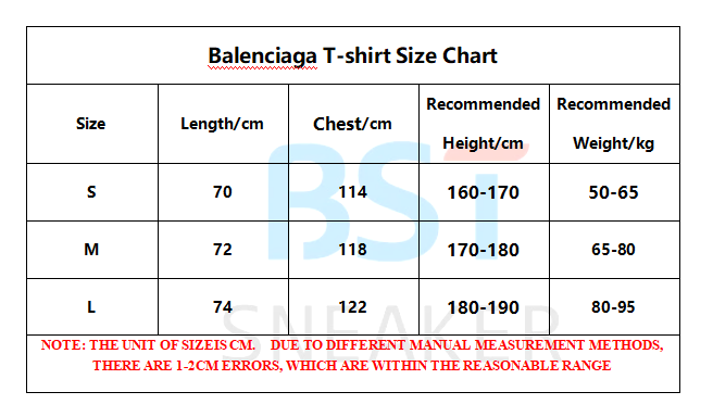 Bstsneaker-Balenciaga  black pigalle  t-shirt 160