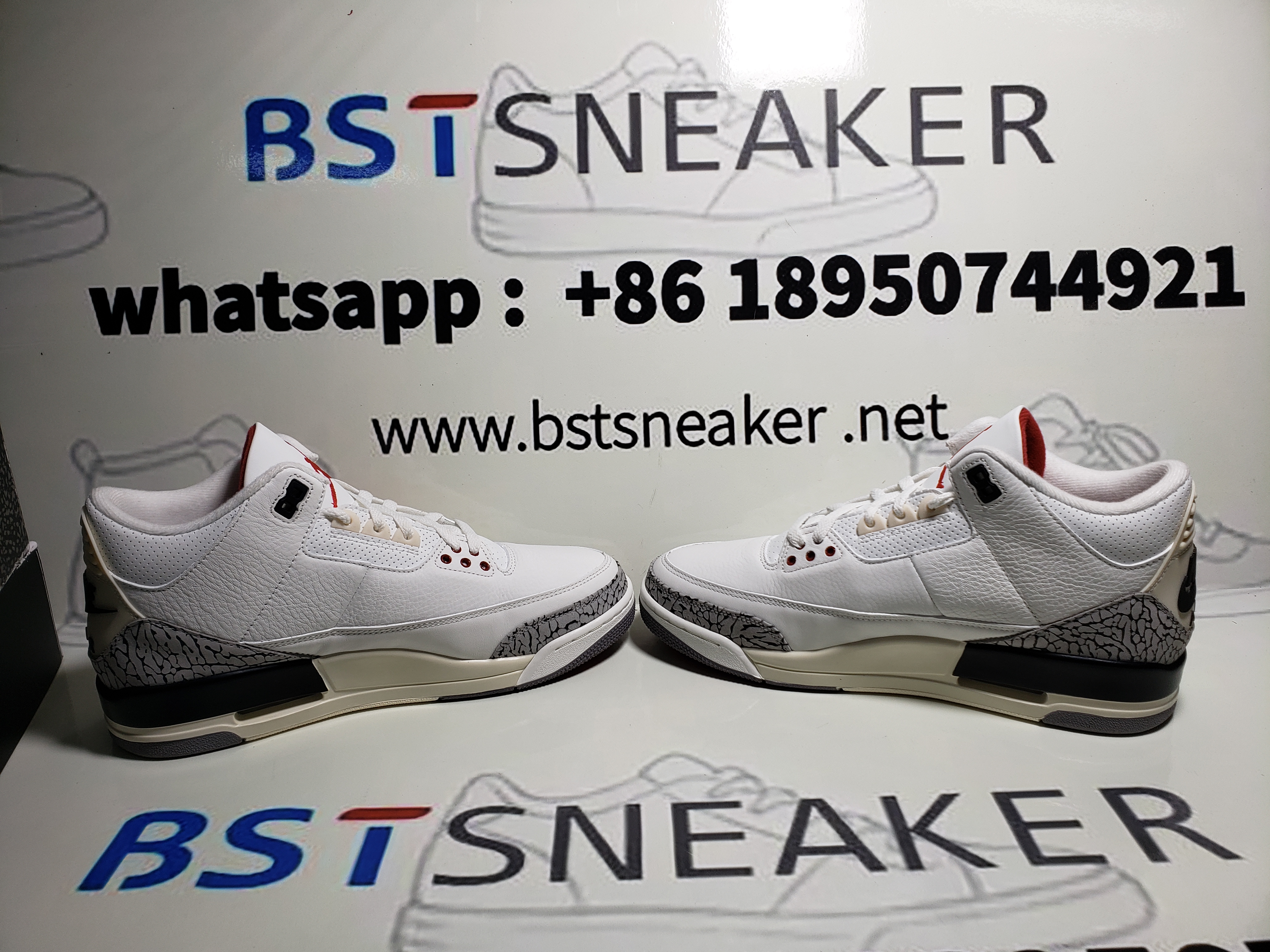 Bstsneaker-Air Jordan 3 White Cement Reimagined DN3707-100 