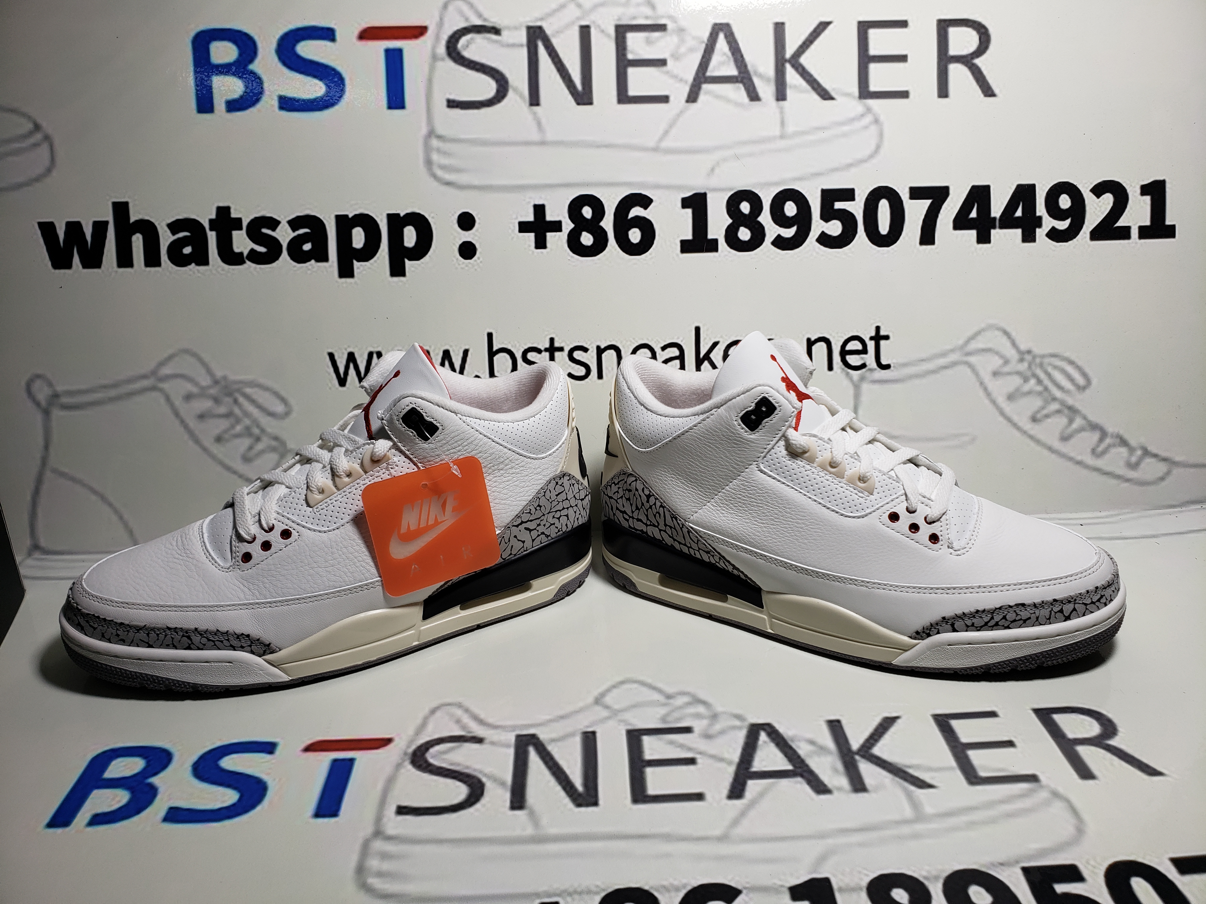Bstsneaker-Air Jordan 3 White Cement Reimagined DN3707-100 