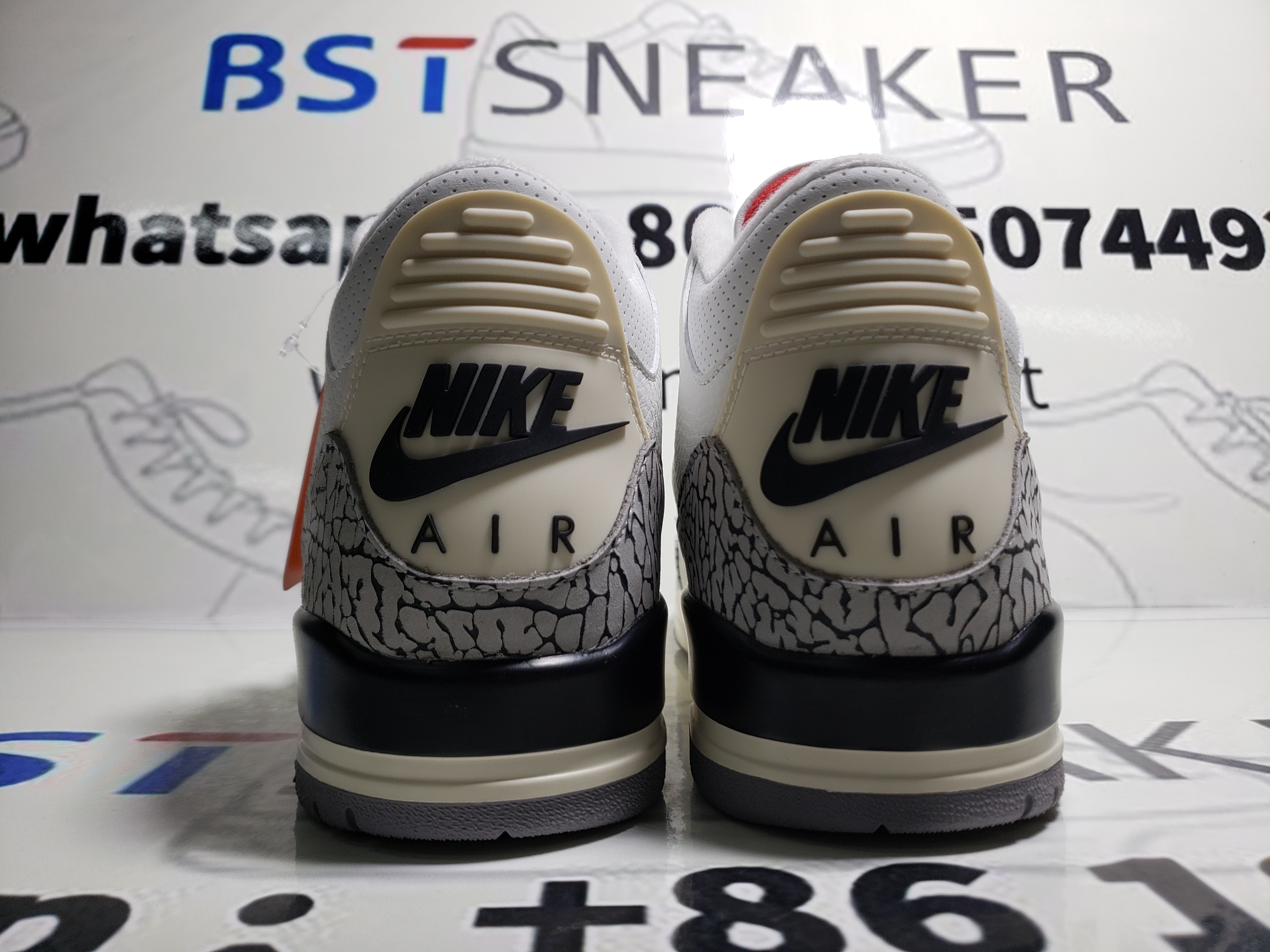 Bstsneaker-Air Jordan 3 White Cement Reimagined DN3707-100 