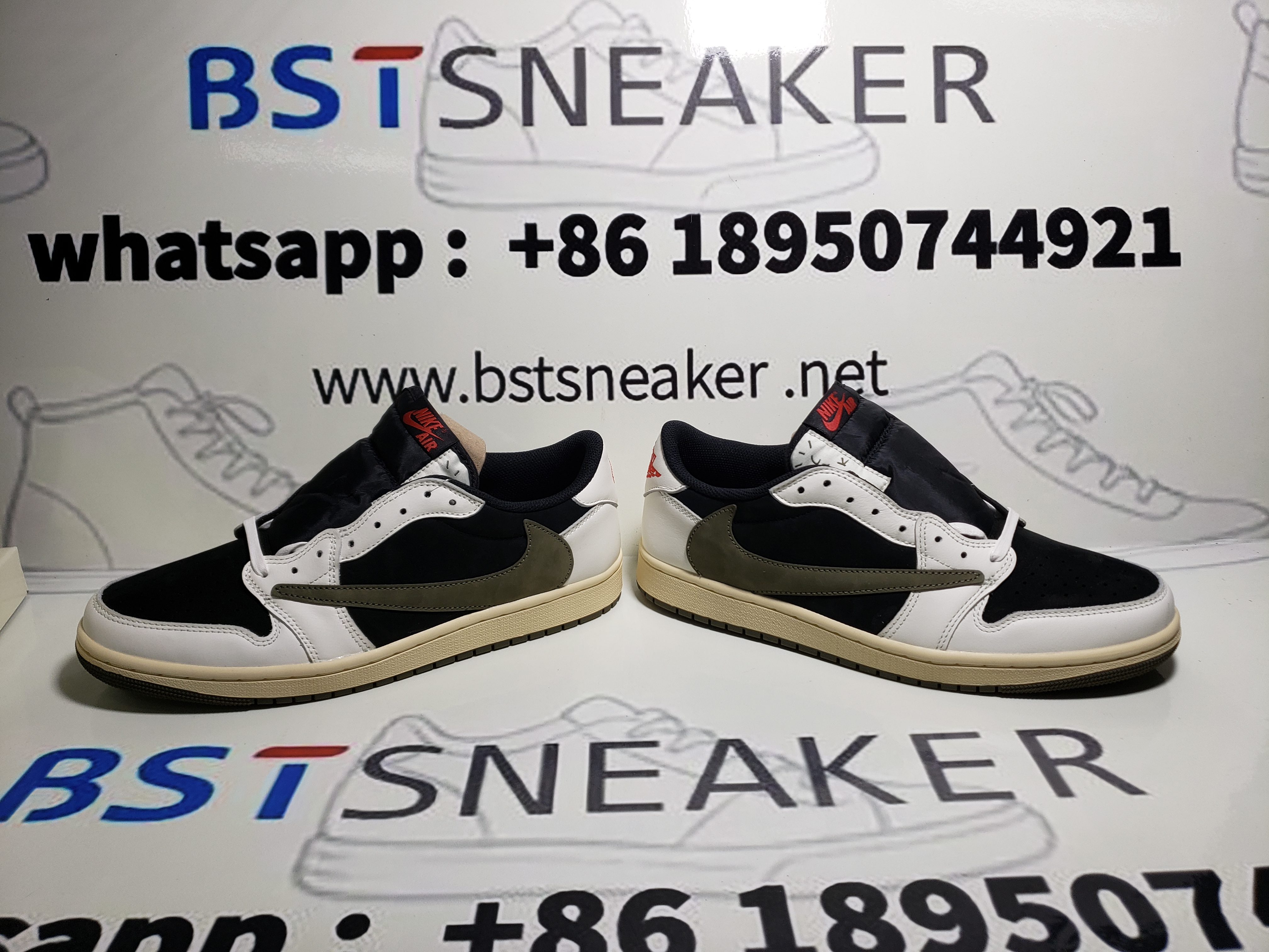 Bstsneaker-Air Jordan 1 Retro Low OG SP Travis Scott Olive DZ4137-106 