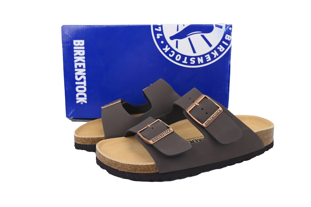 Bstsneaker-Birkenstock Boston Soft Footbed Slippers Brown (Leather)