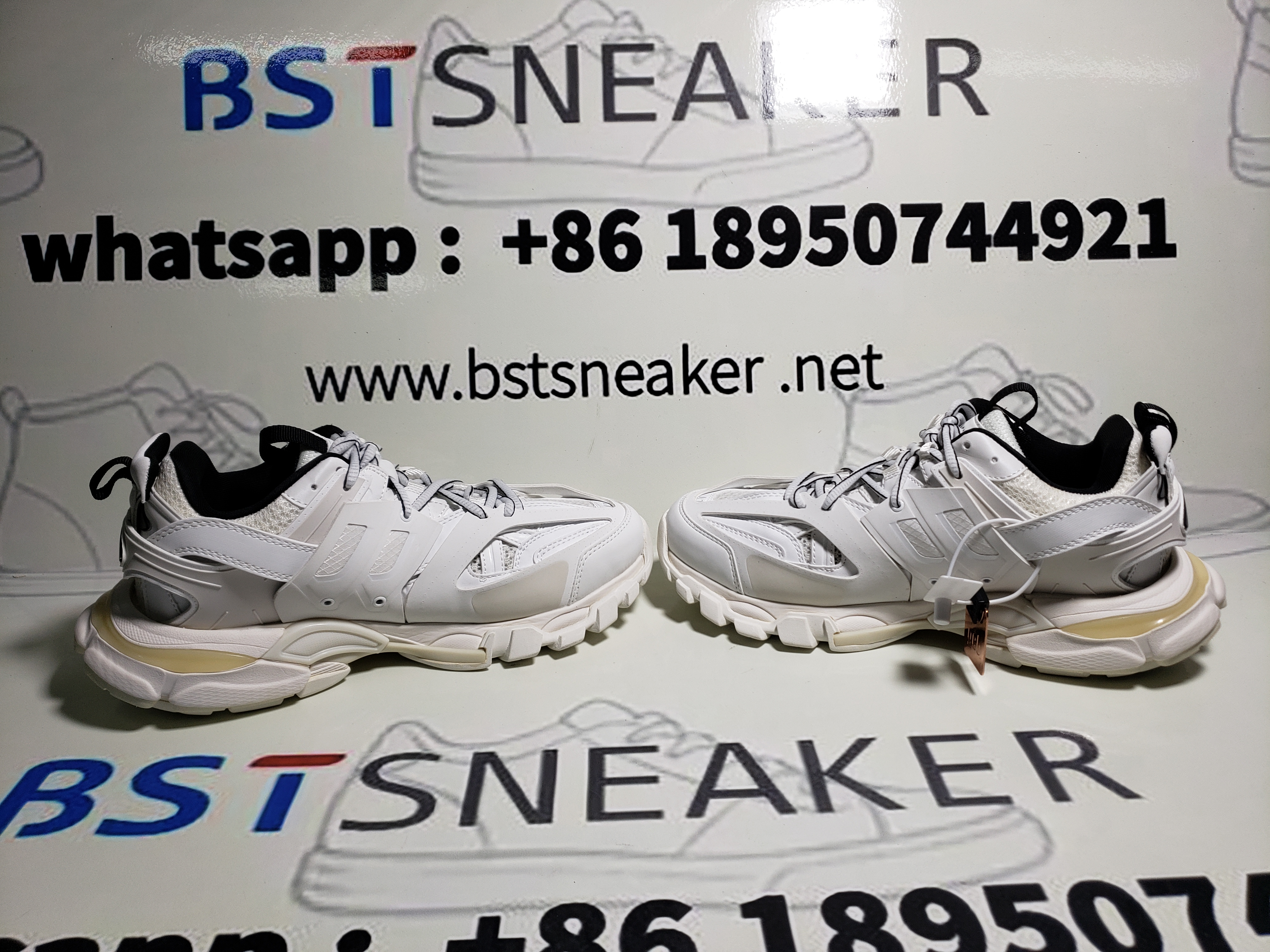 Bstsneaker-Balenciaga Track S.Black White 542436 W3AC1 9010 