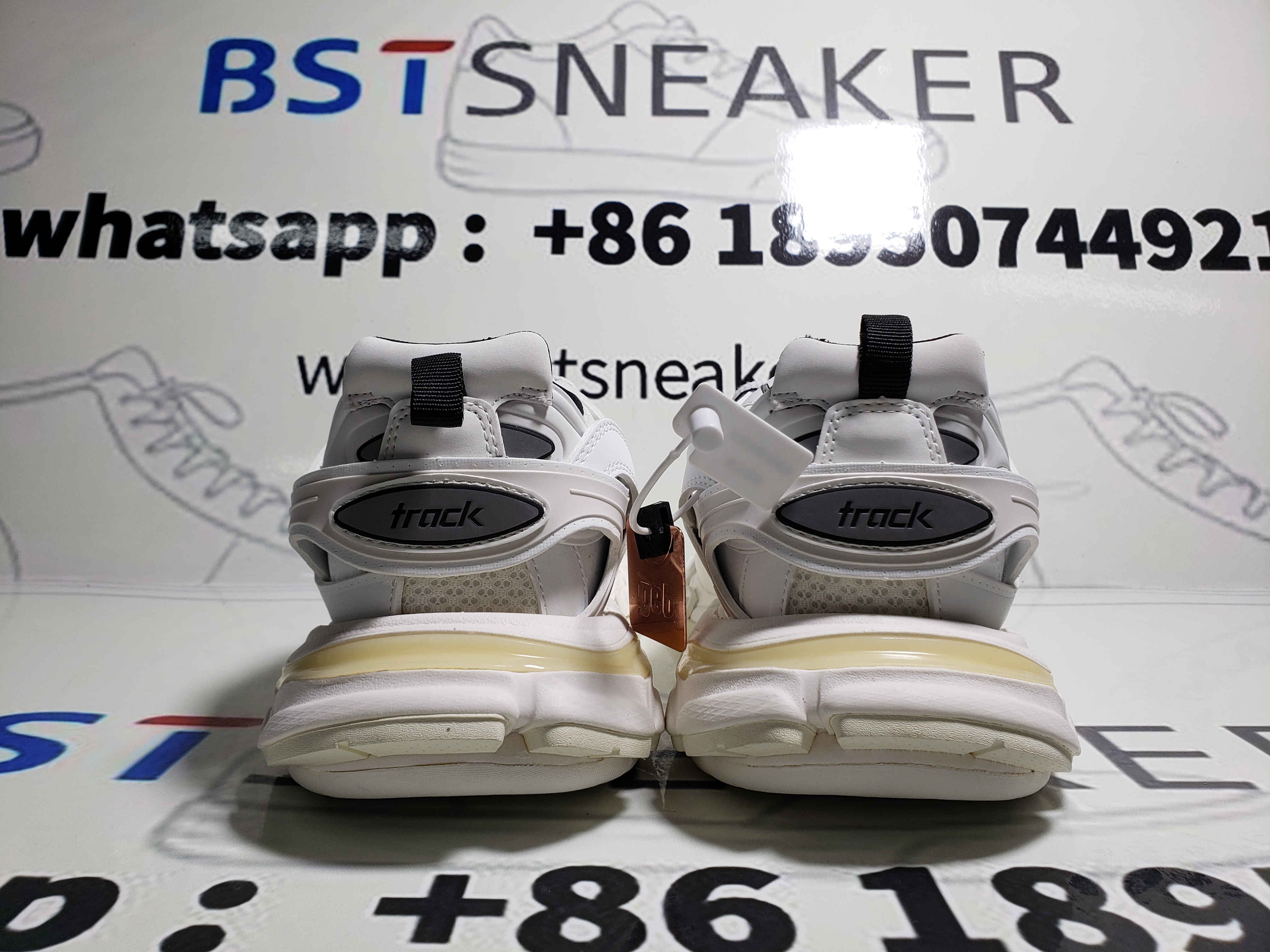 Bstsneaker-Balenciaga Track S.Black White 542436 W3AC1 9010 
