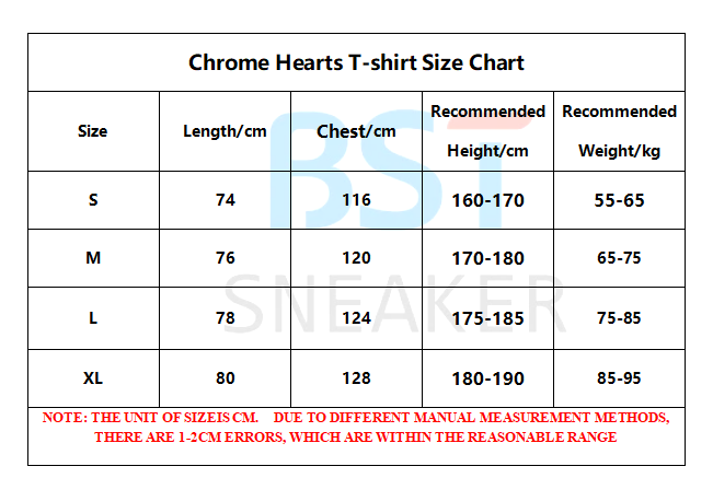 Bstsneaker-Chrome Hearts 3D Sanskrit Print Short-Sleeve T-shirt Black 170
