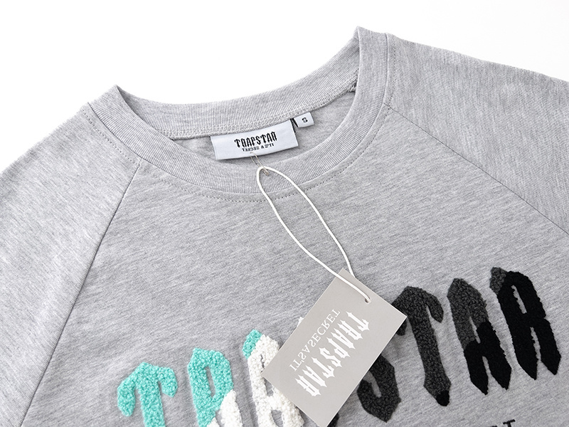 Bstsneaker-Trapstar Summer Grey Tracksuit  627-628