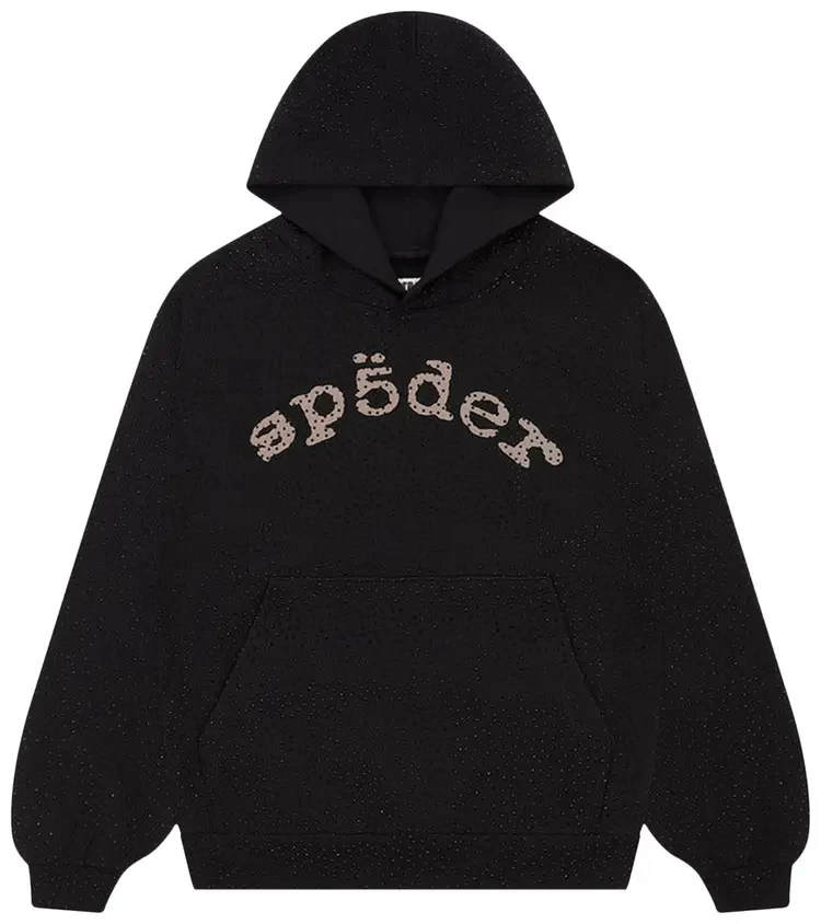 Bstsneaker-Sp5der VVS Hoodie FW24 Black 210