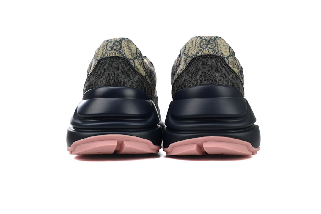 Bstsneaker-Gucci Supreme Monogram Rhyton Sneakers Beige Blue Pink