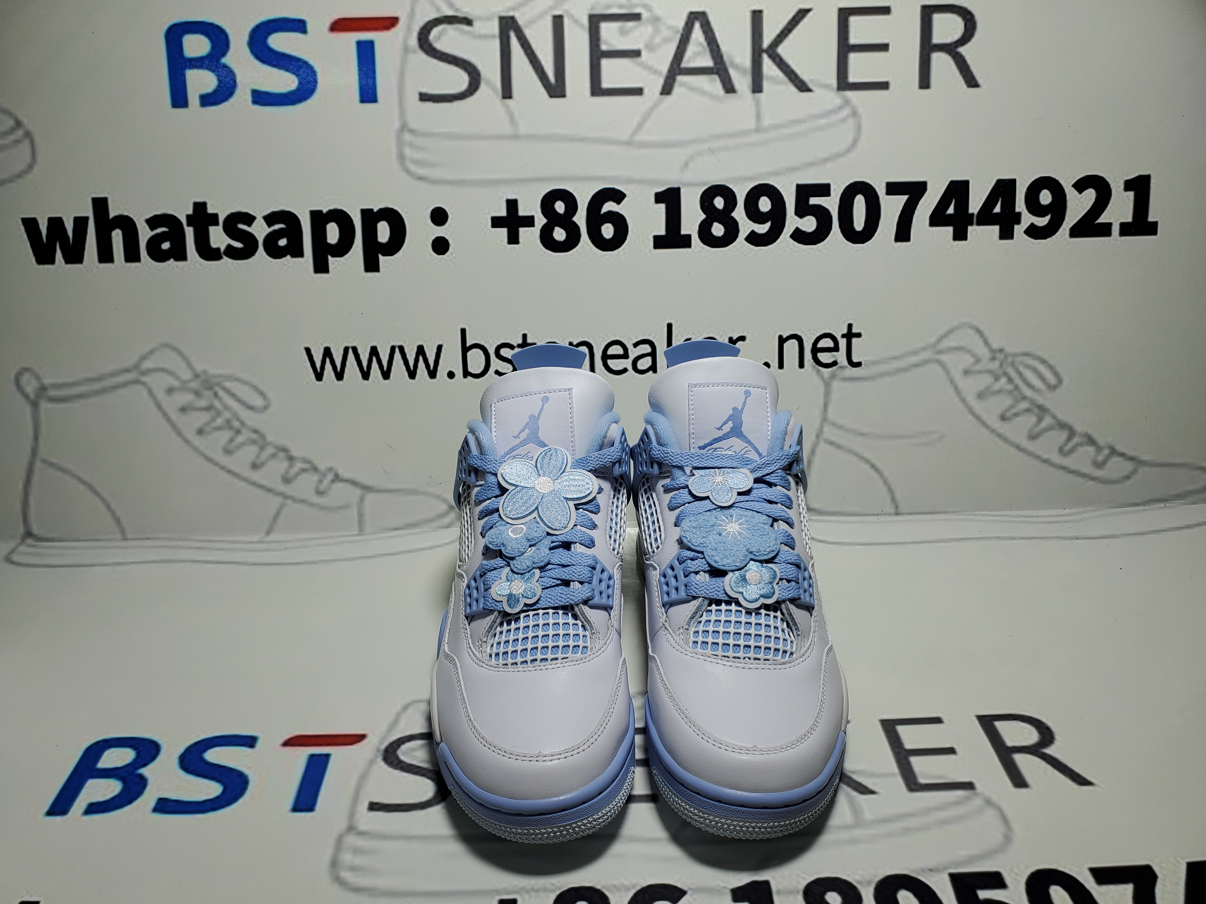 Bstsneaker-Air Jordan 4 Retro Forget Me Not  HV0823-100 