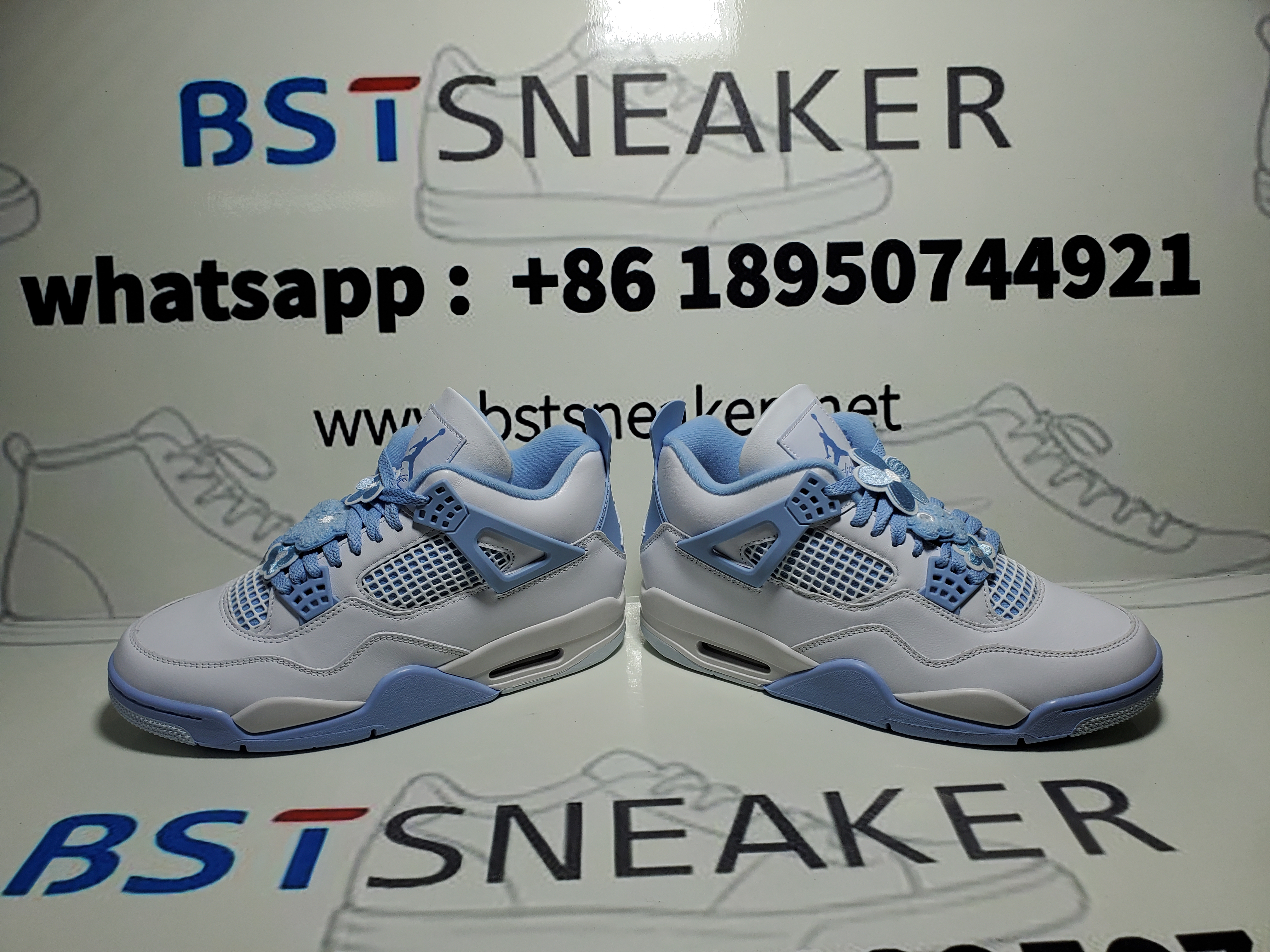Bstsneaker-Air Jordan 4 Retro Forget Me Not  HV0823-100 
