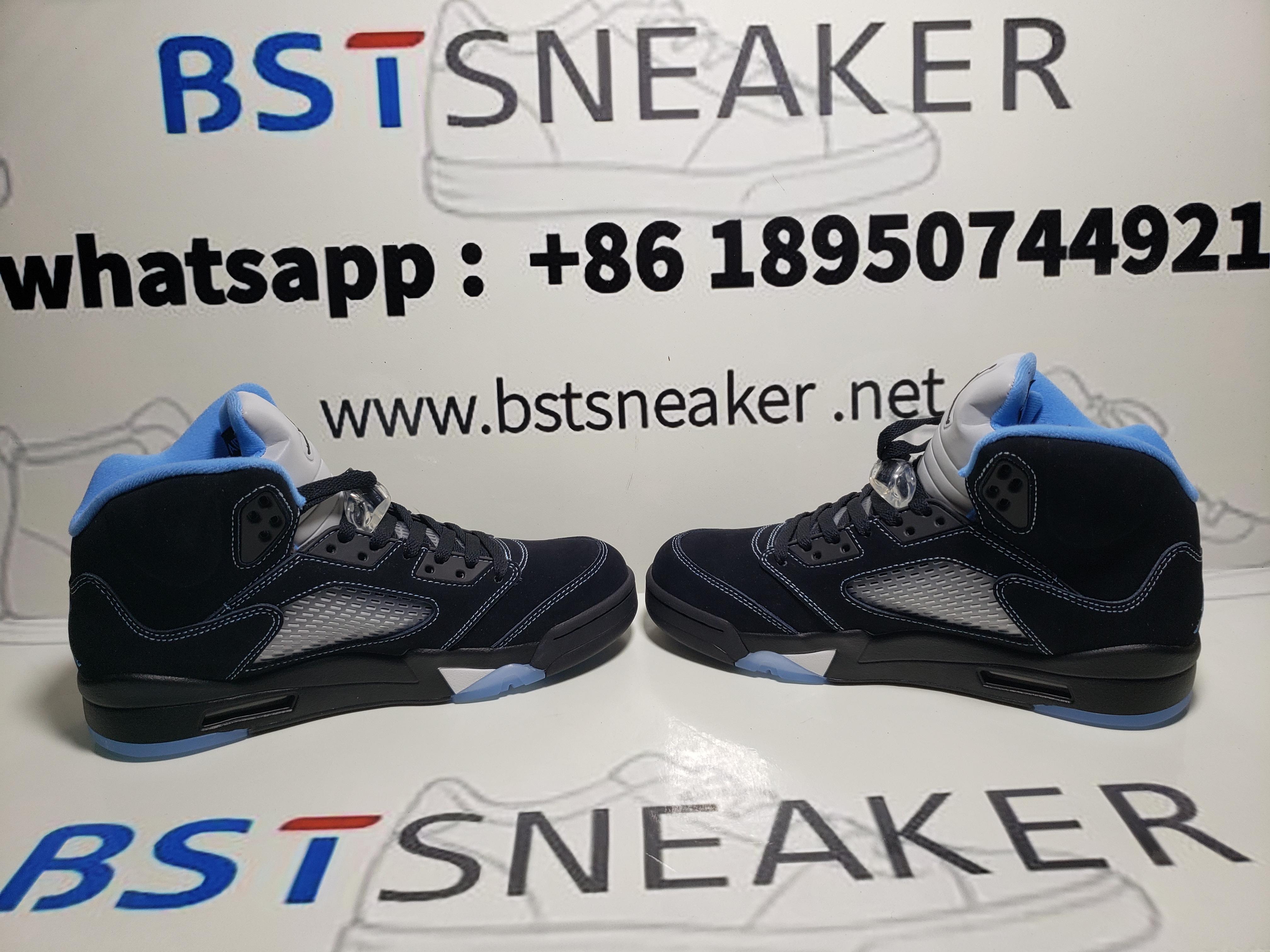 Bstsneaker-Air Jordan 5 Retro 'Black University Blue' 2026 DD0587-008