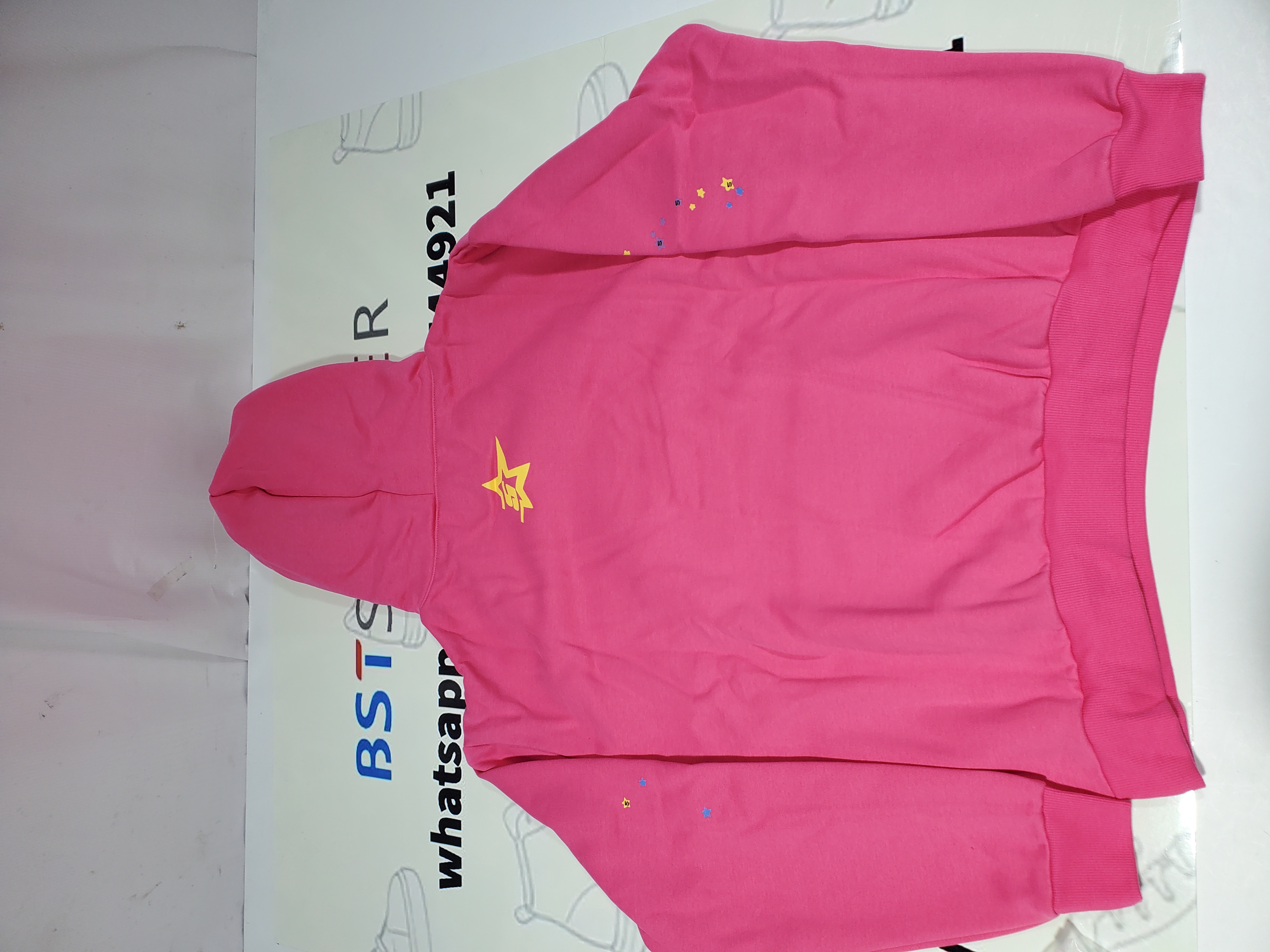 Bstsneaker-Sp5der Hoodie 8201 Pants 8301 Suit Pink