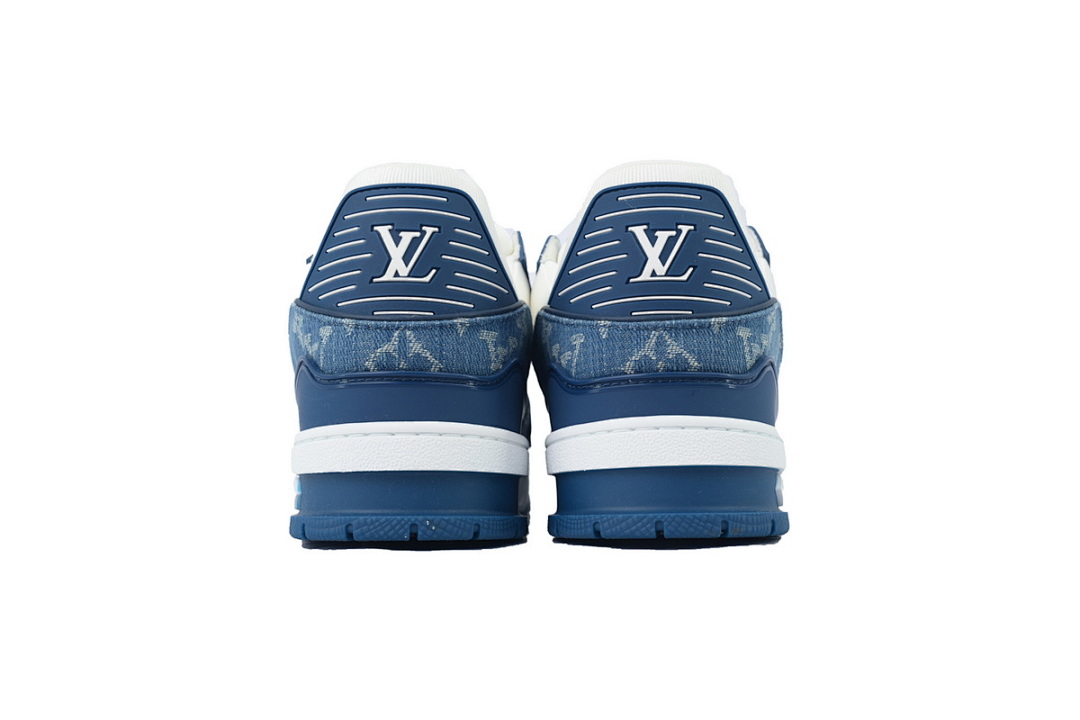 Bstsneaker-Louis Vuitton Trainer Blue Jeans Monogram (NFC)