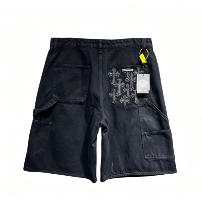 Bstsneaker-Chrome Hearts Jeans Shorts 240 02