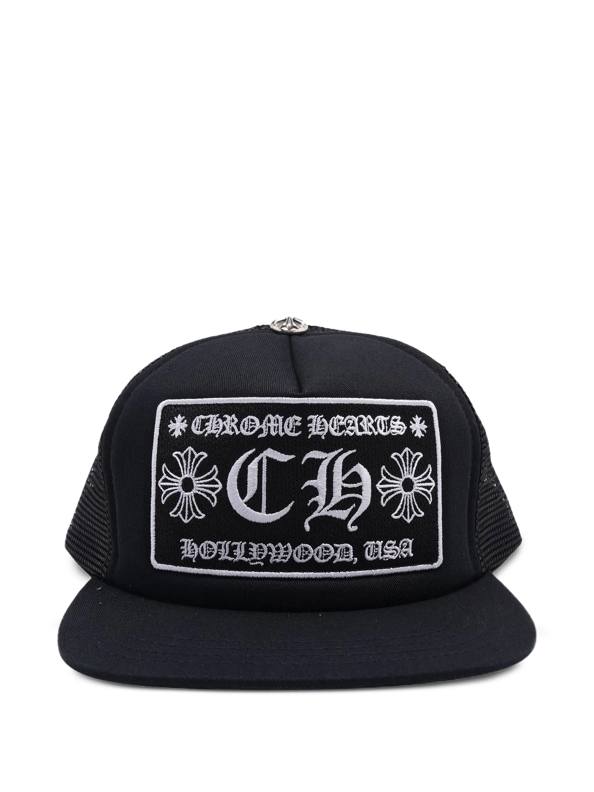 Bstsneaker-Chrome Hearts CH Las Vegas Trucker Hat Black 100