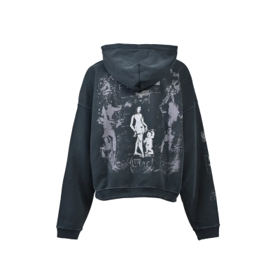 Bstsneaker-ENFANTS RICHES DÉPRIMÉS VESTIAIRE POUR DAMES HOODIE Black 200 02