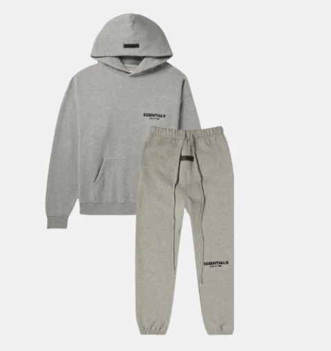 Bstsneaker-Fear of God Essentials Dark Oatmeal Tracksuit (Hoodie + Sweatpants) 310