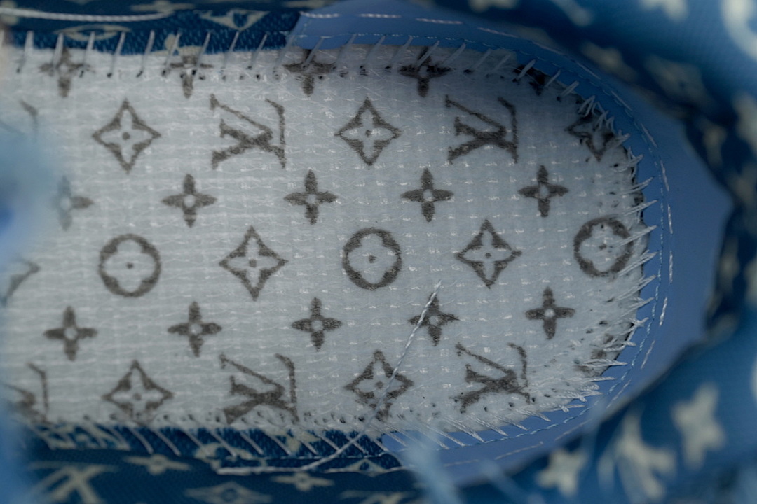 Bstsneaker-Louis Vuitton LV Skate Monogram Denim Blue