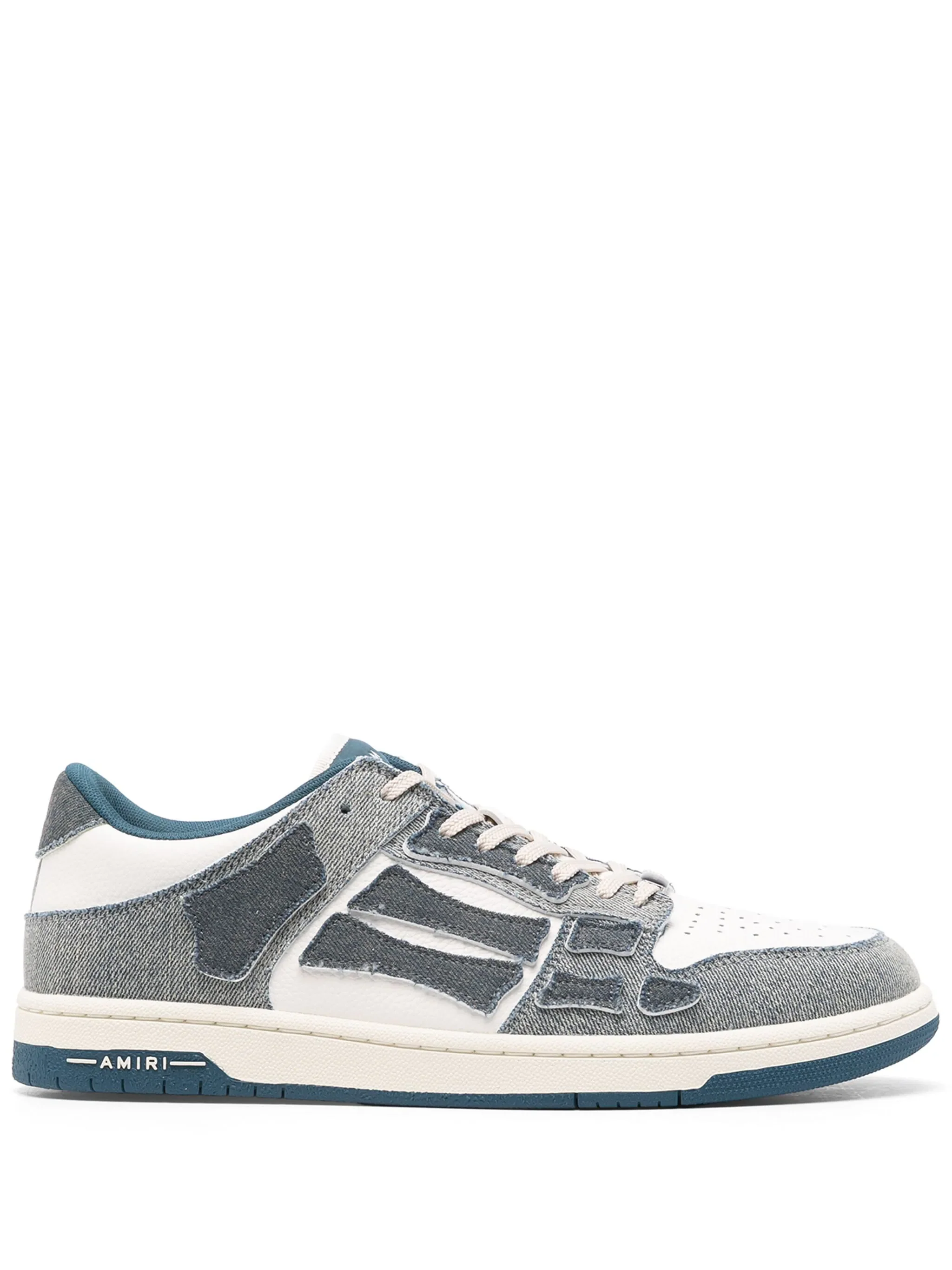 Bstsneaker-AMIRI Skel Top Low Denim Slate Blue PF23WFS004-853