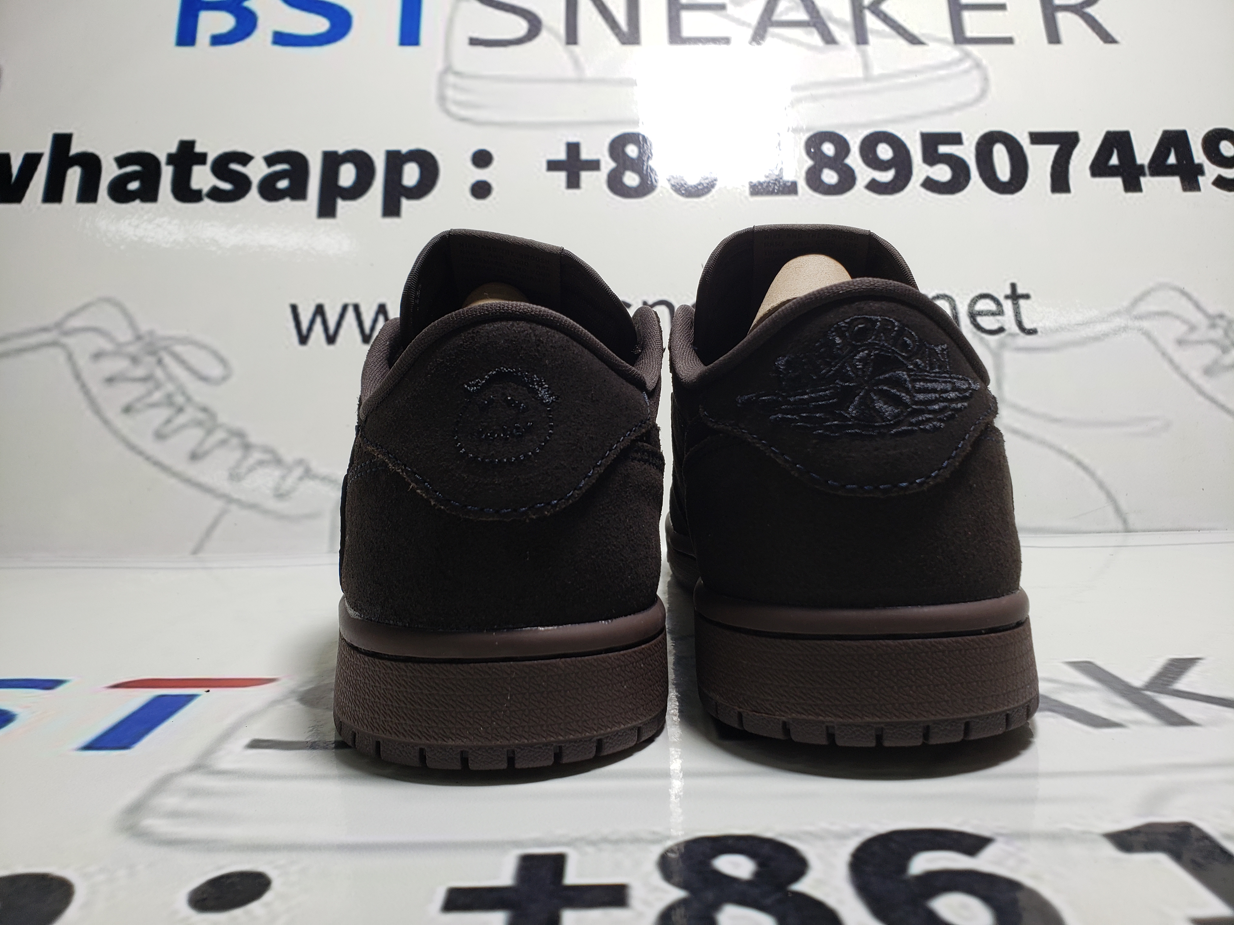 Bstsneaker-Air Jordan 1 Low OG SP Velvet Brown x Travis Scott DM7866-202 