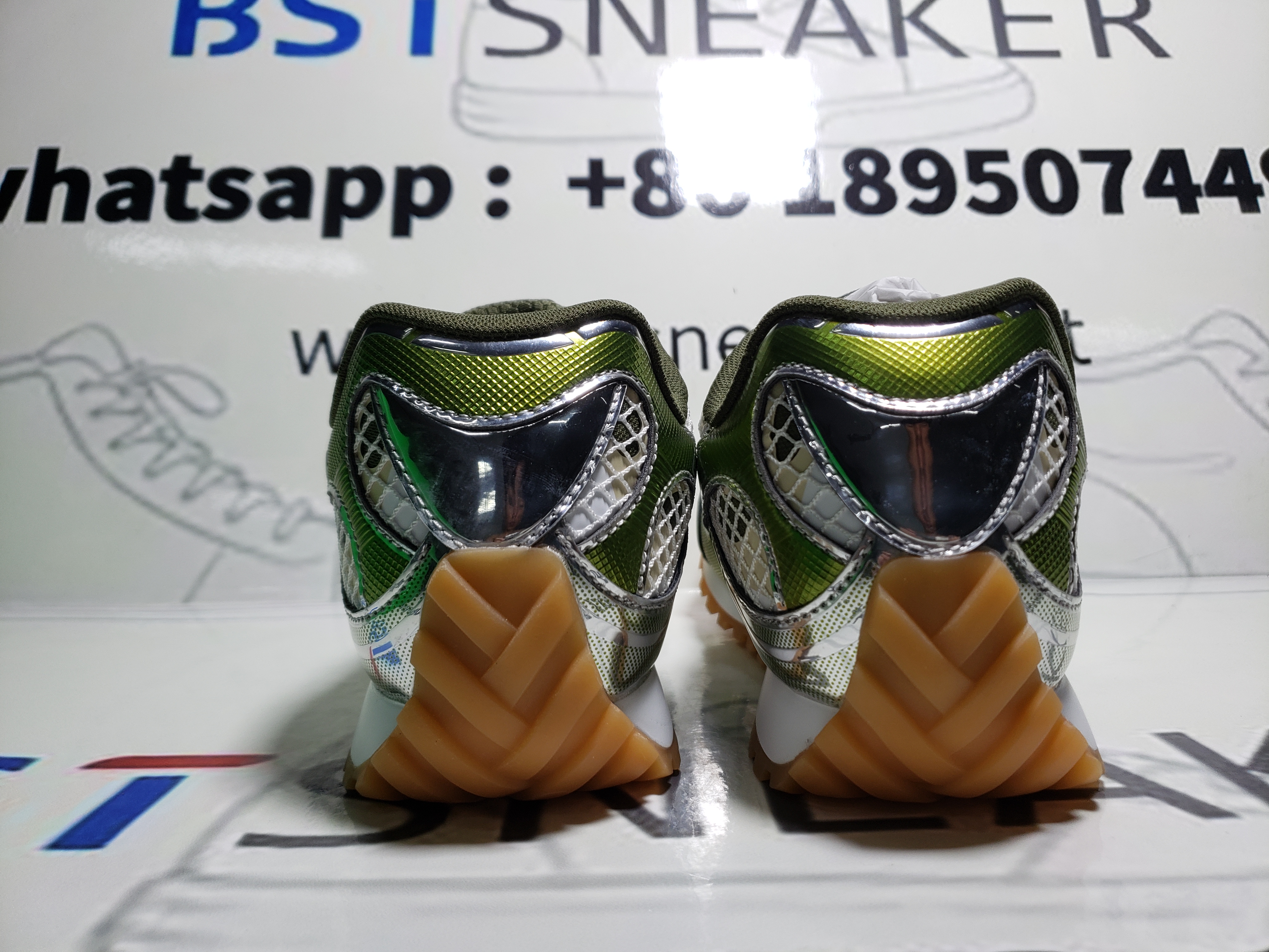 Bstsneaker-Bottega Veneta Orbit Olive Green