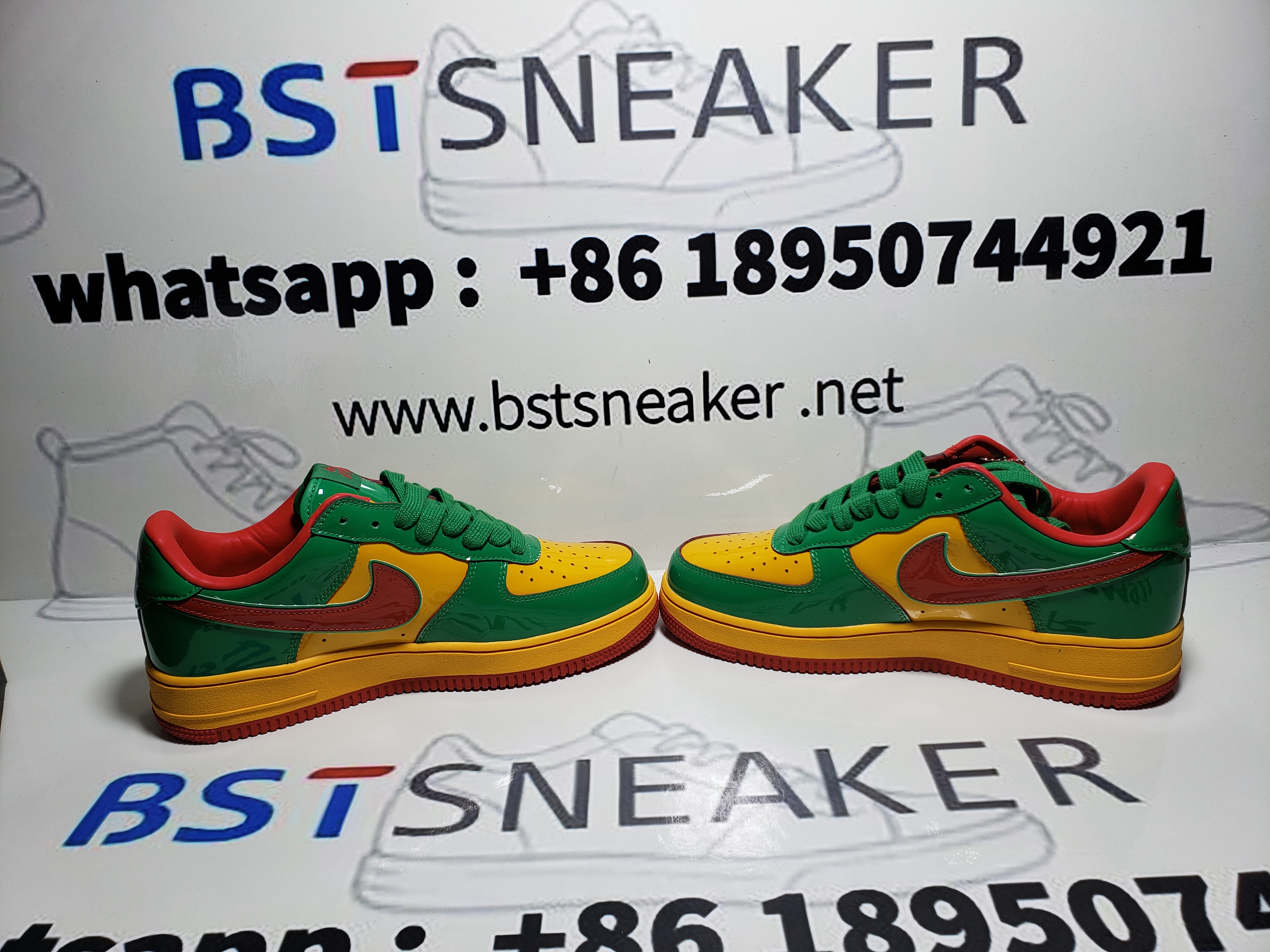 Bstsneaker-Nike Air Force 1 Low Lil Yachty Concrete Boys Lucky Green IH4383-300