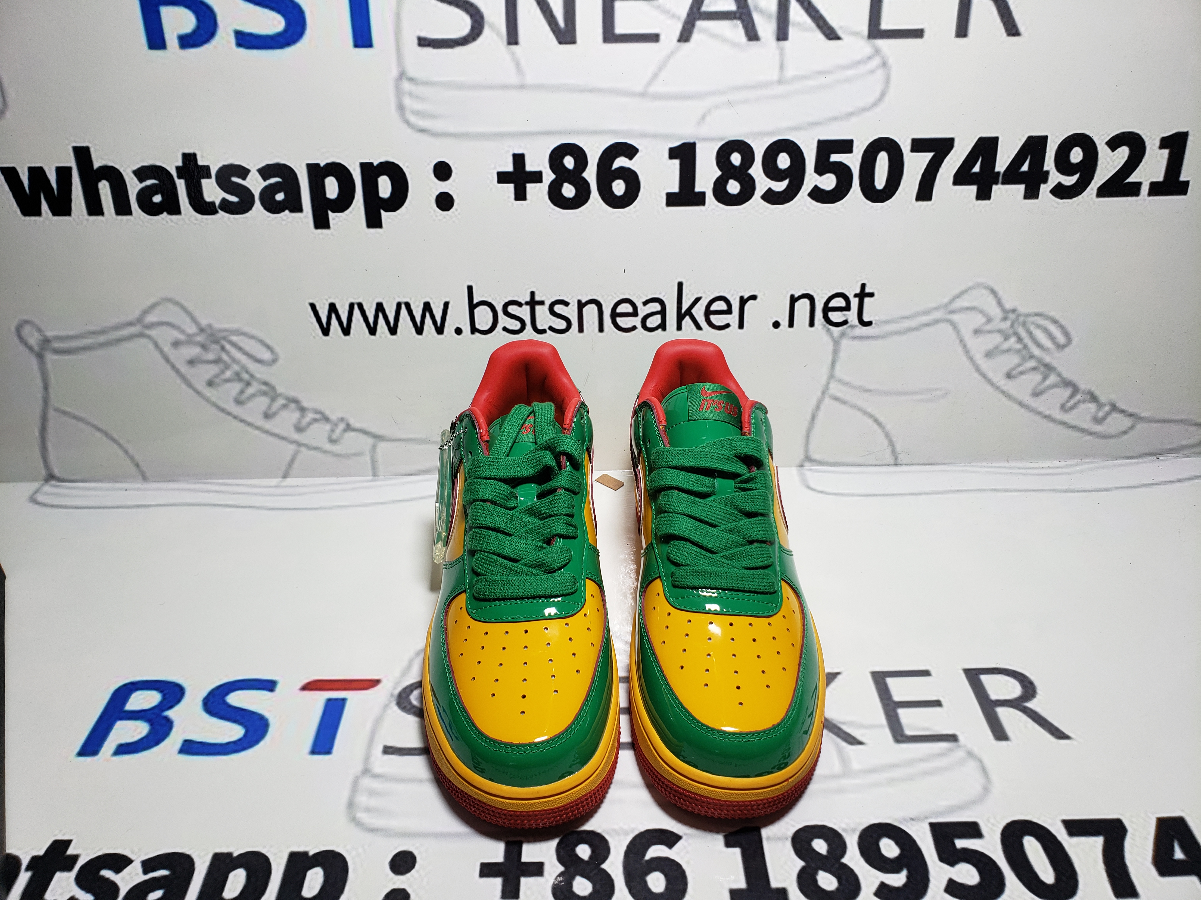 Bstsneaker-Nike Air Force 1 Low Lil Yachty Concrete Boys Lucky Green IH4383-300