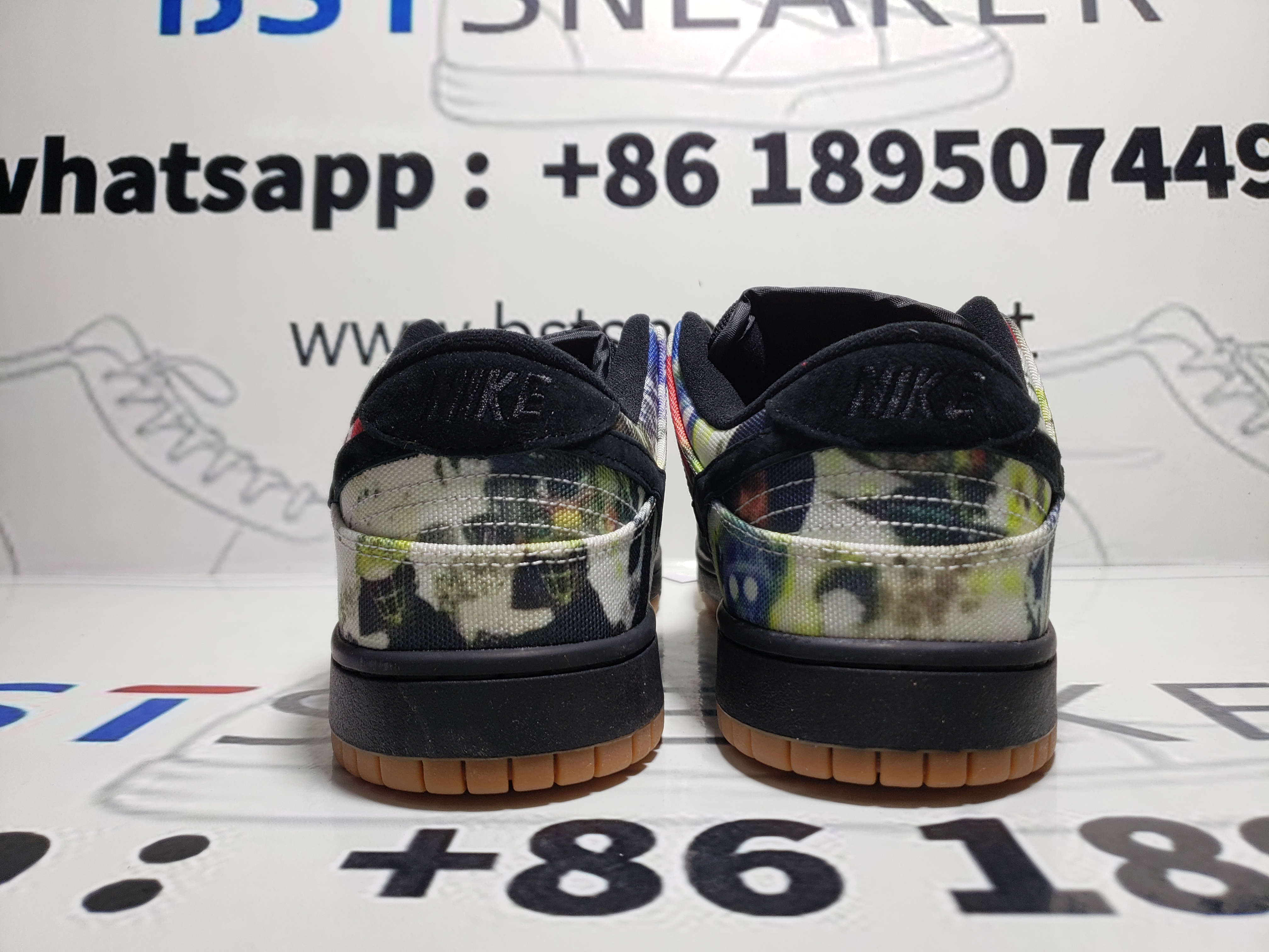 Bstsneaker-Nike SB Dunk Low Supreme Rammellzee FD8778-001